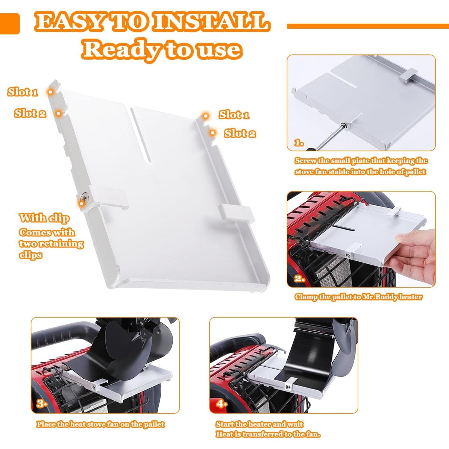 Soporte Multifuncional para Ventilador de Chimenea HUAREW