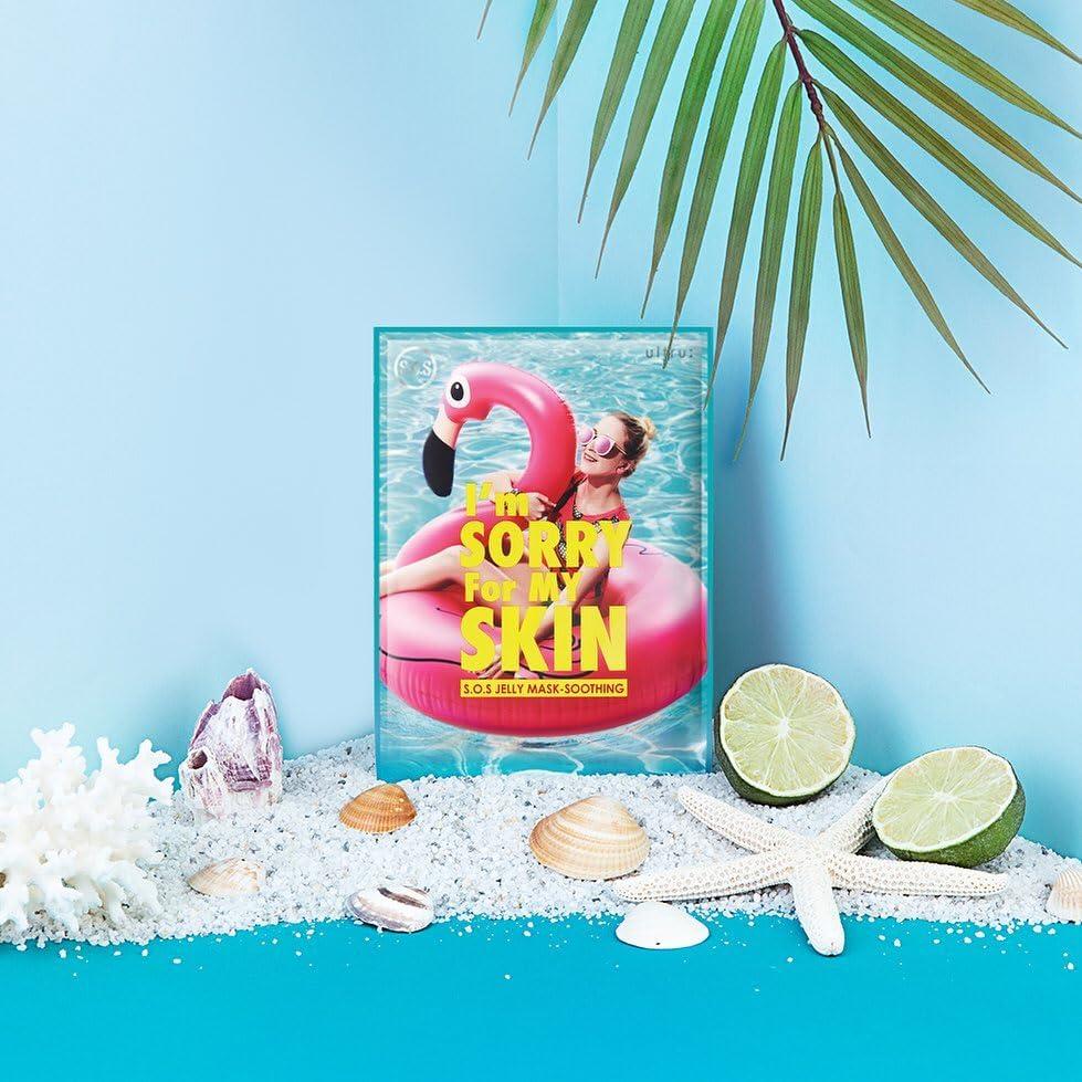 Conjunto de 5 Máscaras de Gel Ultru para Cuidado de Piel