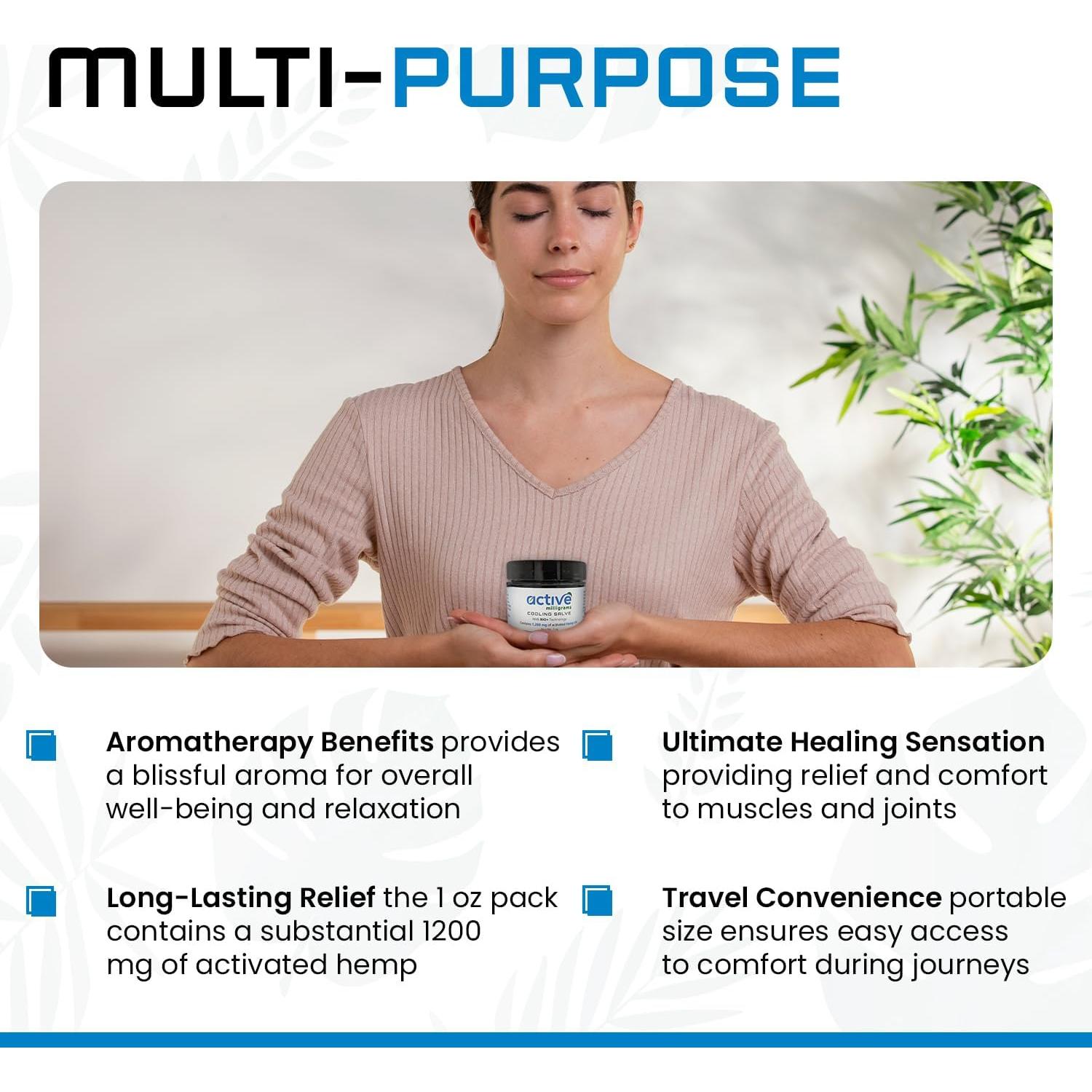 Ungüento Refrescante Active Milligrams 28g Alivio Articulaciones