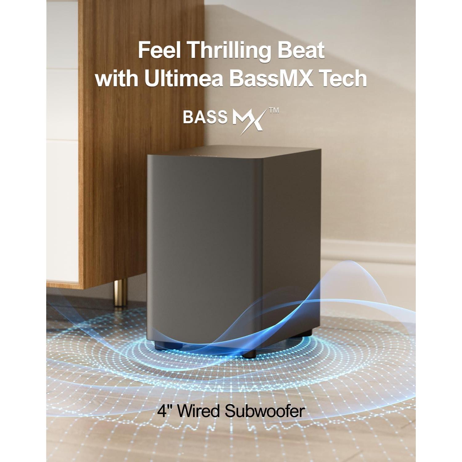 Barra de Sonido ULTIMEA Aura A40 7.1ch con Subwoofer