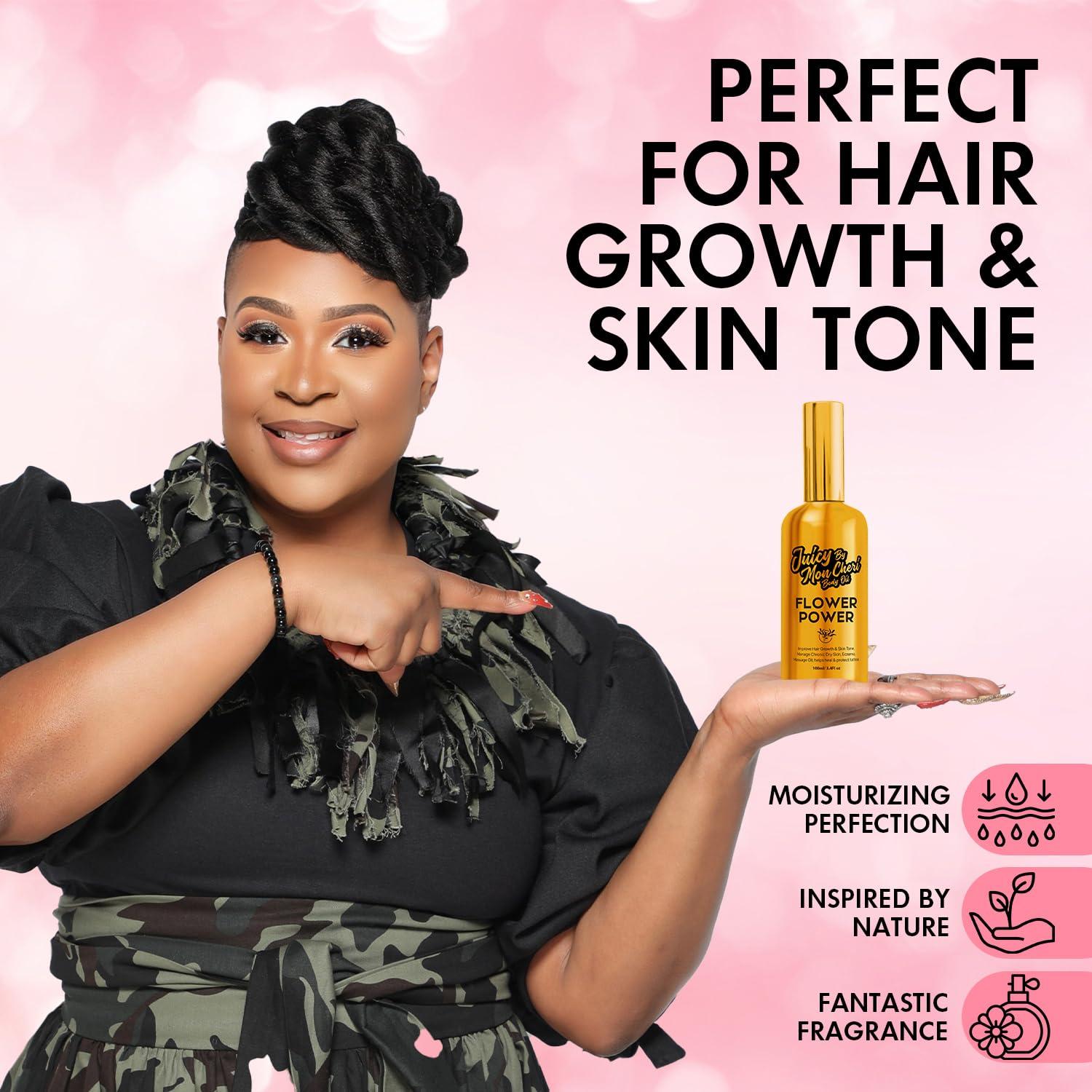 Aceite Corporal en Spray Juicy By Mon Cheri 28.35 ml - Semilla Negra, Oliva y Vitamina E