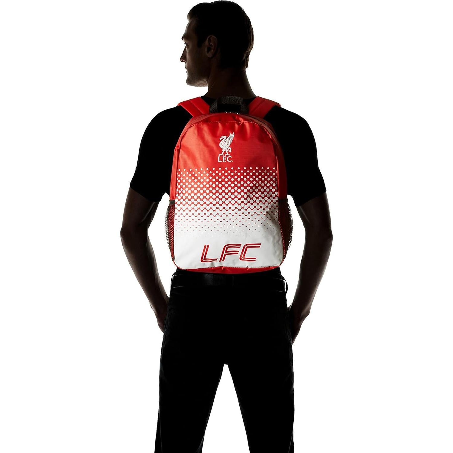 Mochila Liverpool F.C. Oficial Unisex 30x40x15cm Multicolor