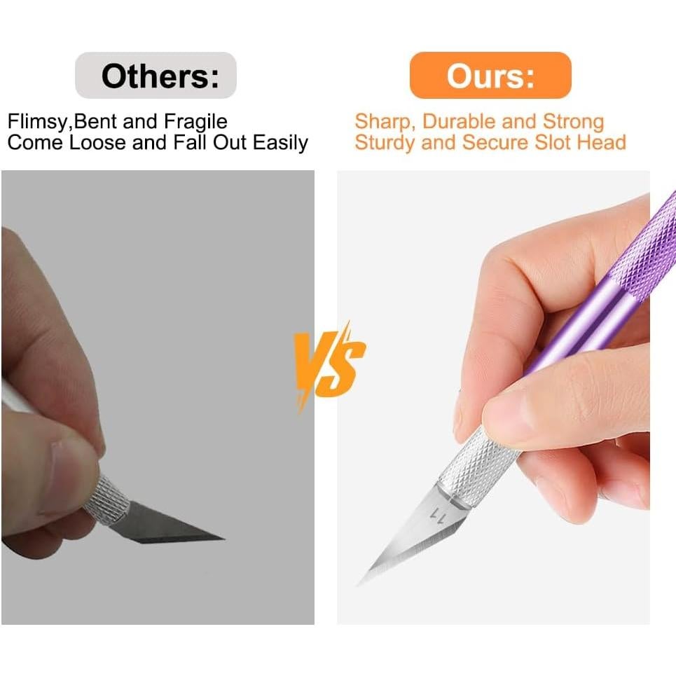 Juego de Cuchillos de Manualidades Headley Tools 3 Piezas