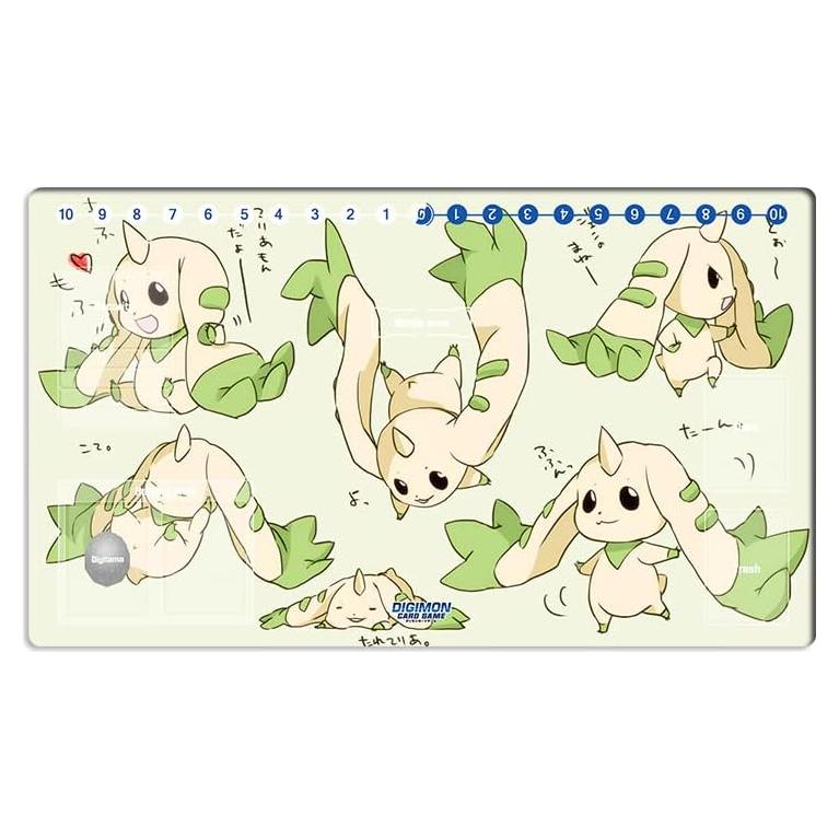 Alfombrilla de Juego Mlikemat Digimon Terriermon 60x35cm