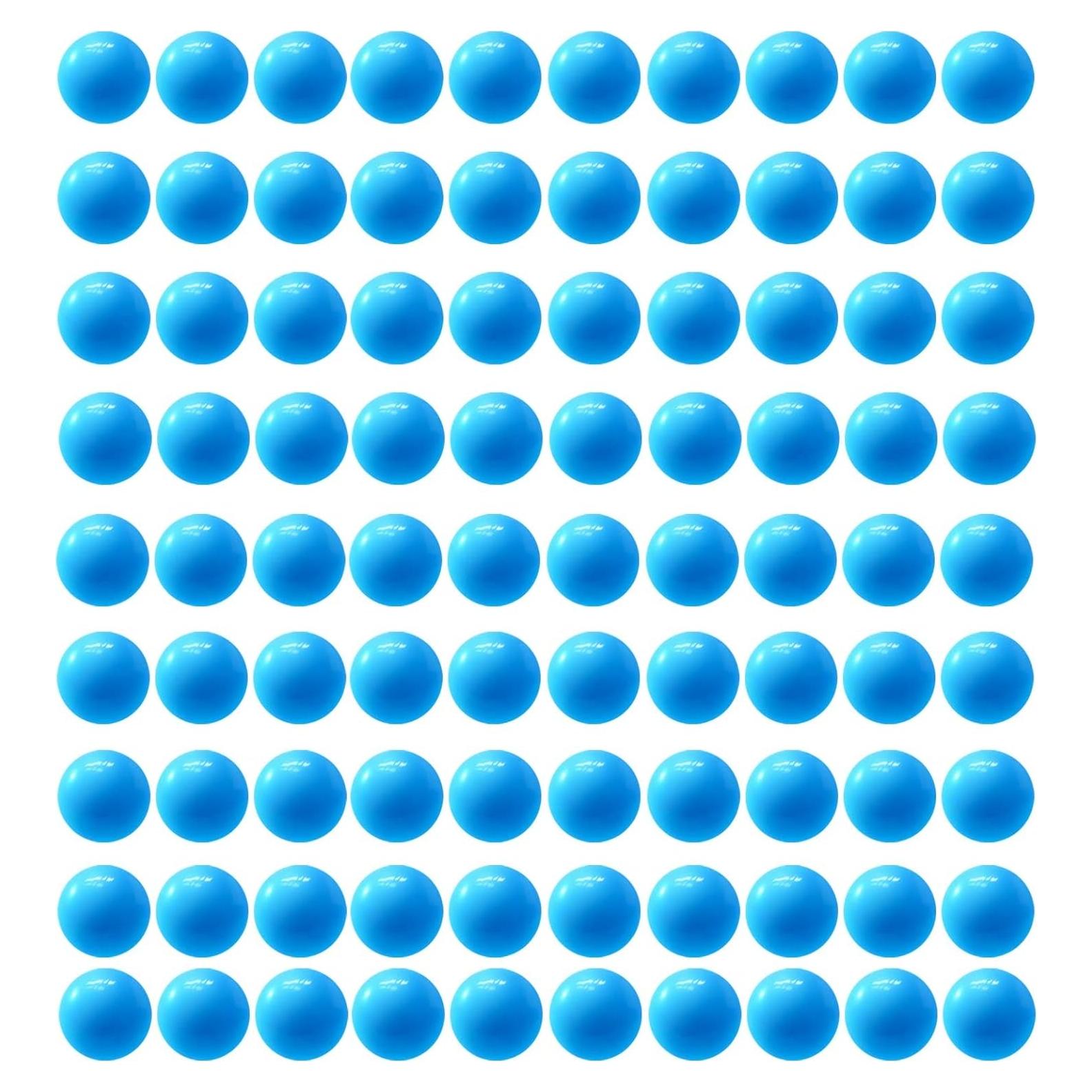 90 Canicas de Reemplazo Azul Yoeevi 14mm para Damas Chinas