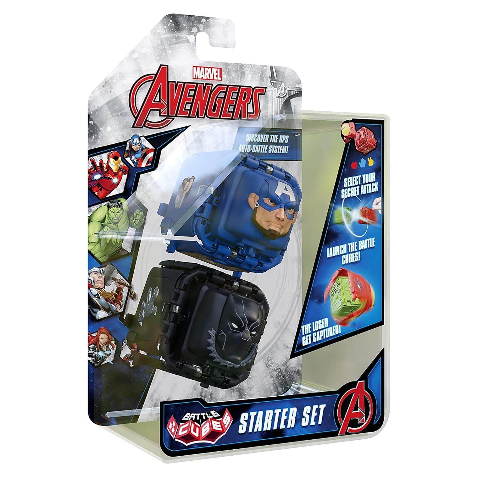 Cubos de Batalla Marvel Eolo Toys - Capitán América vs Pantera Negra