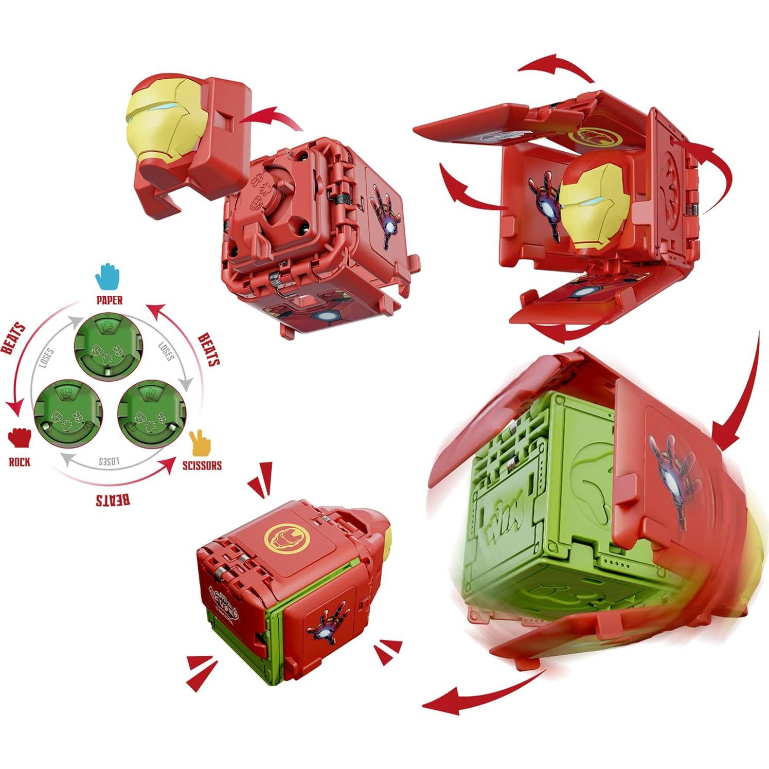 Cubos de Batalla Marvel Eolo Toys - Capitán América vs Pantera Negra