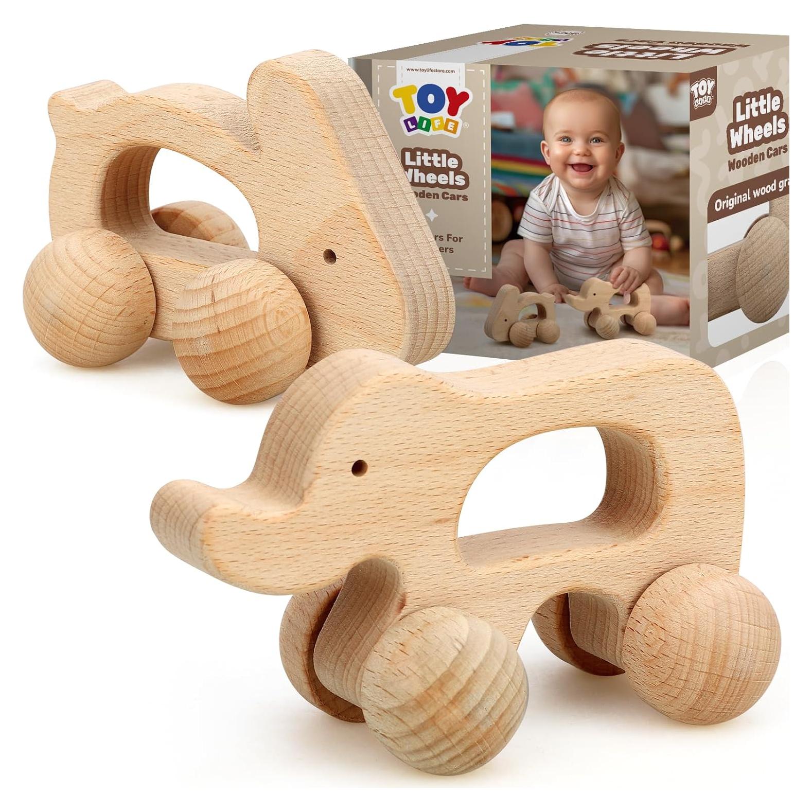 Conjunto de Coches de Juguete de Madera TOY Life - Animales
