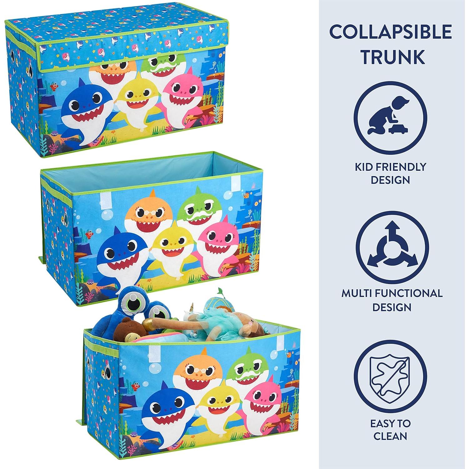 Set de Almacenamiento Baby Shark 4 Piezas Idea Nuova