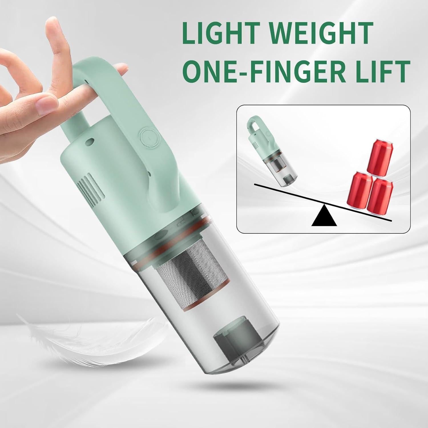 Aspiradora Inalámbrica KEROMEE BW119 2 en 1 para Mascotas