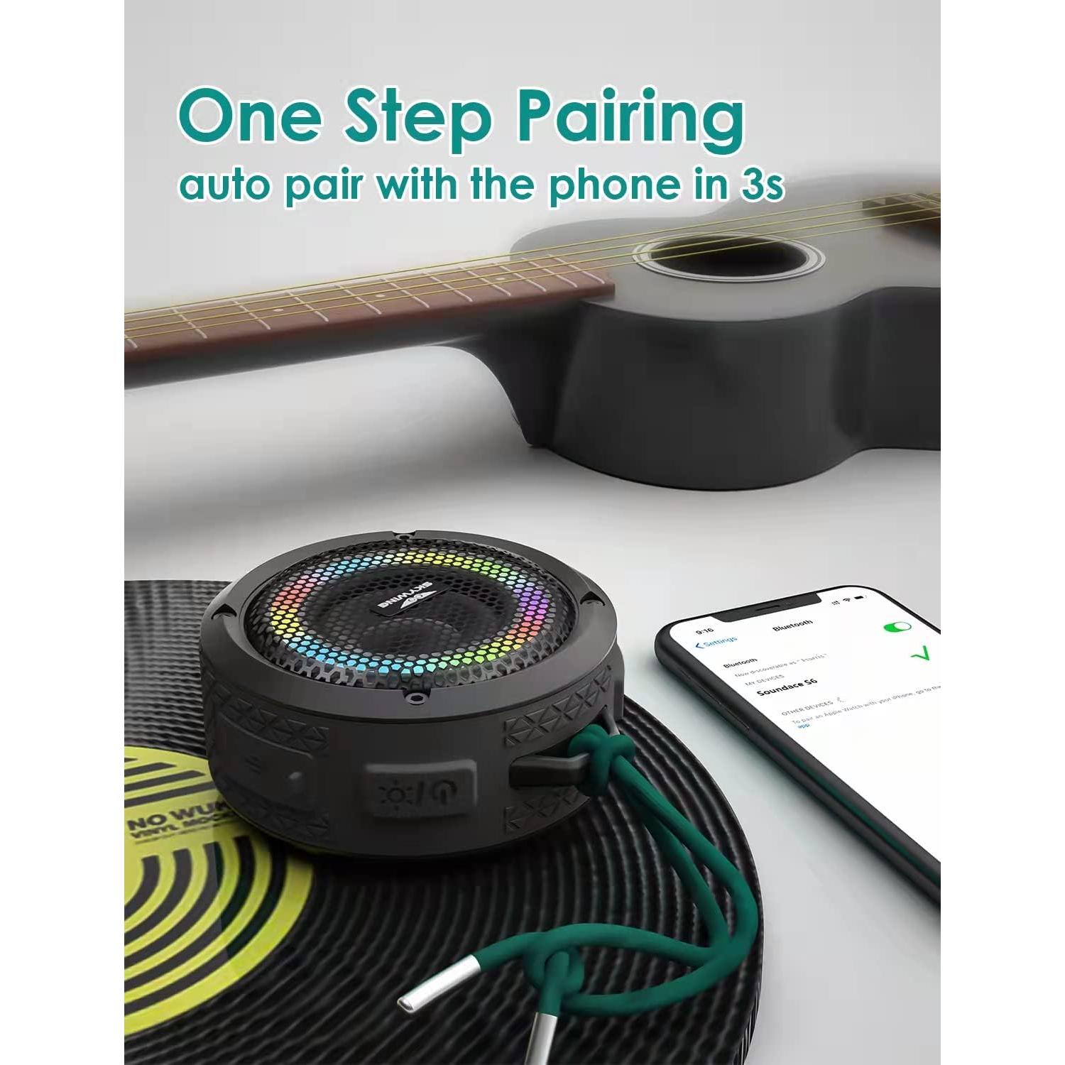 Altavoz Bluetooth Impermeable SKYWING Soundace S6 5W Negro