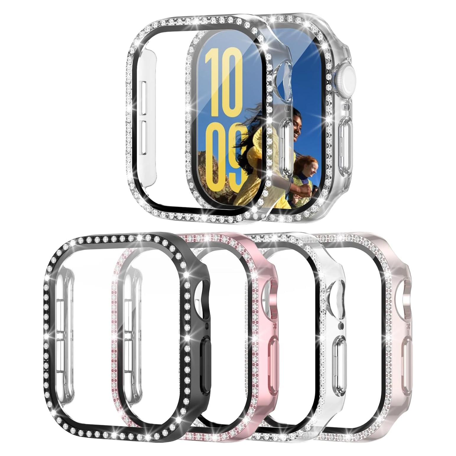 Funda Brillante para Apple Watch Serie 10 42mm - Shenou