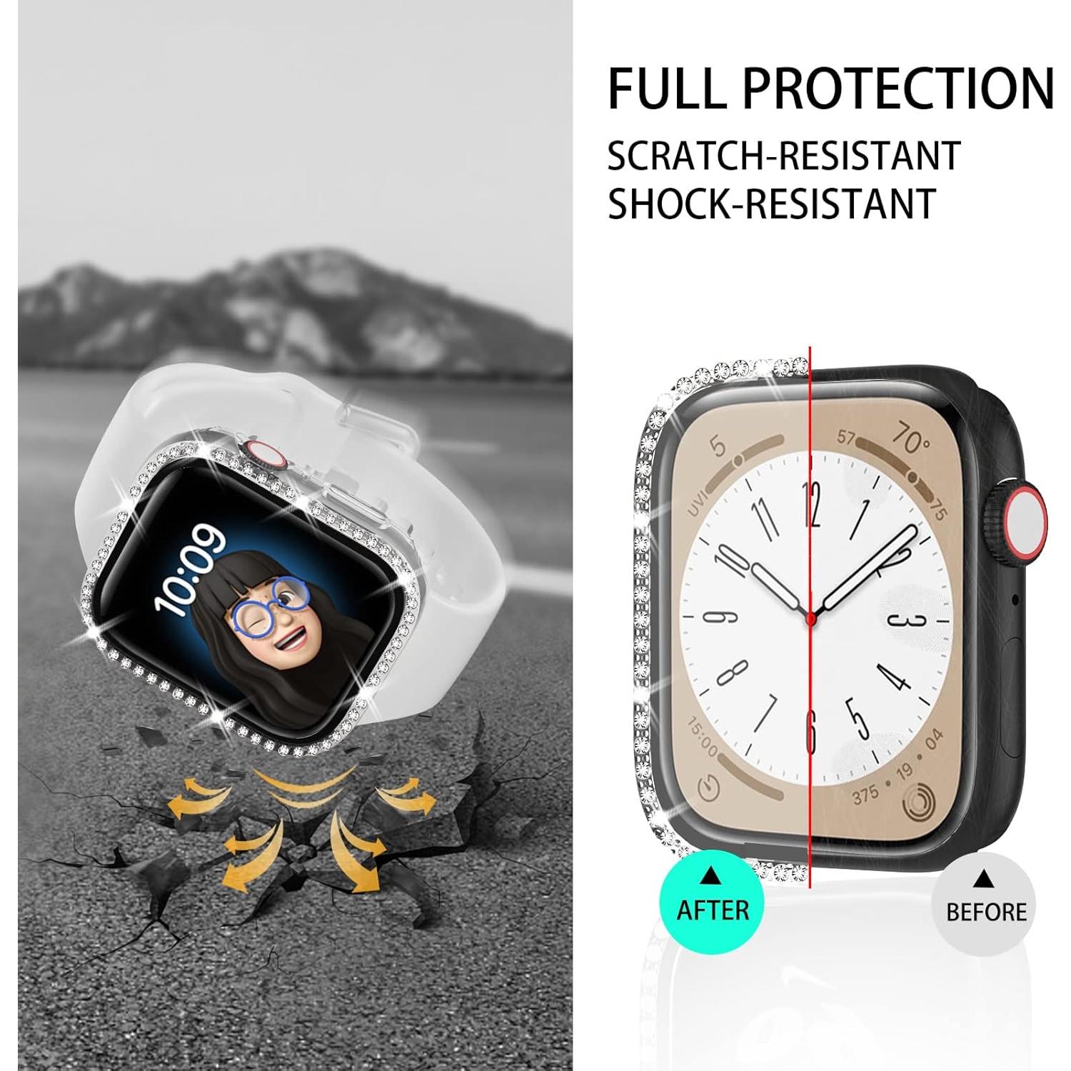 Funda Brillante para Apple Watch Serie 10 42mm - Shenou