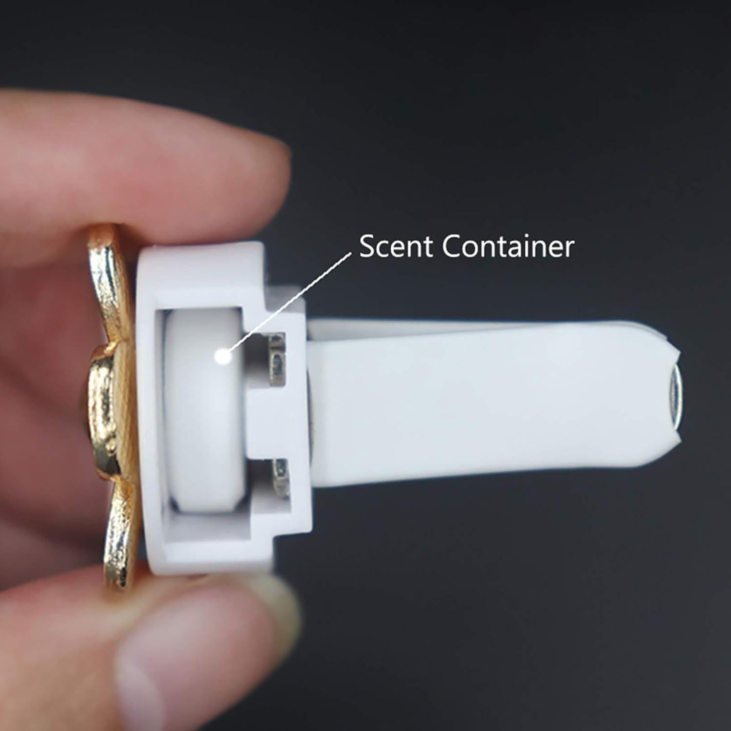 Clips de Ventilación de Aire Girasol Brillante CYG&CL - 2 Piezas