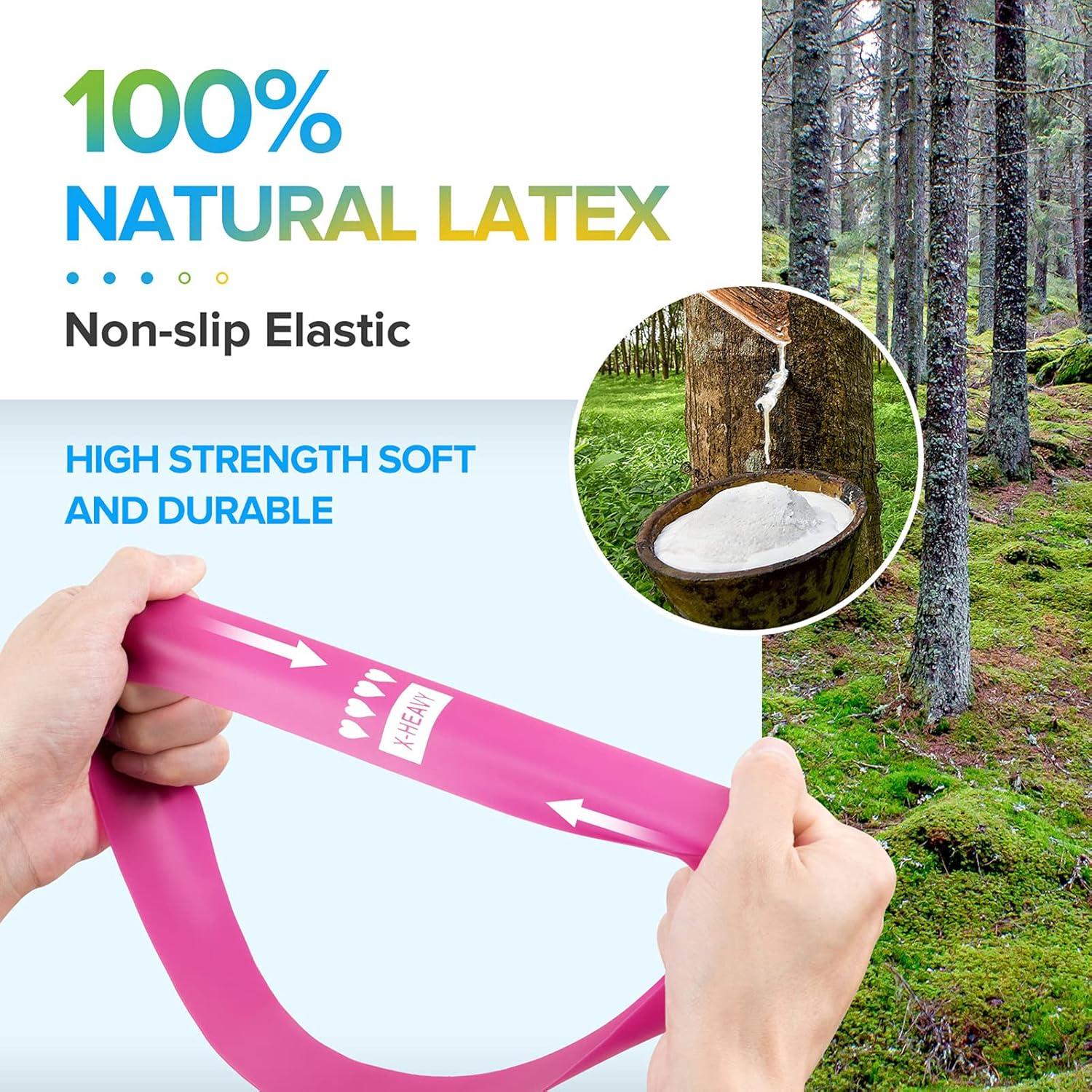 Bandas de Ejercicio de Resistencia Portzon - 4 Niveles de Tensión