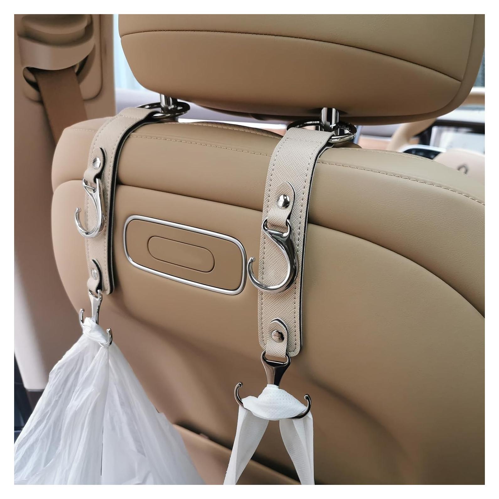 Gancho para bolso de coche YICHEYIYOU - Reposacabezas 3 en 1