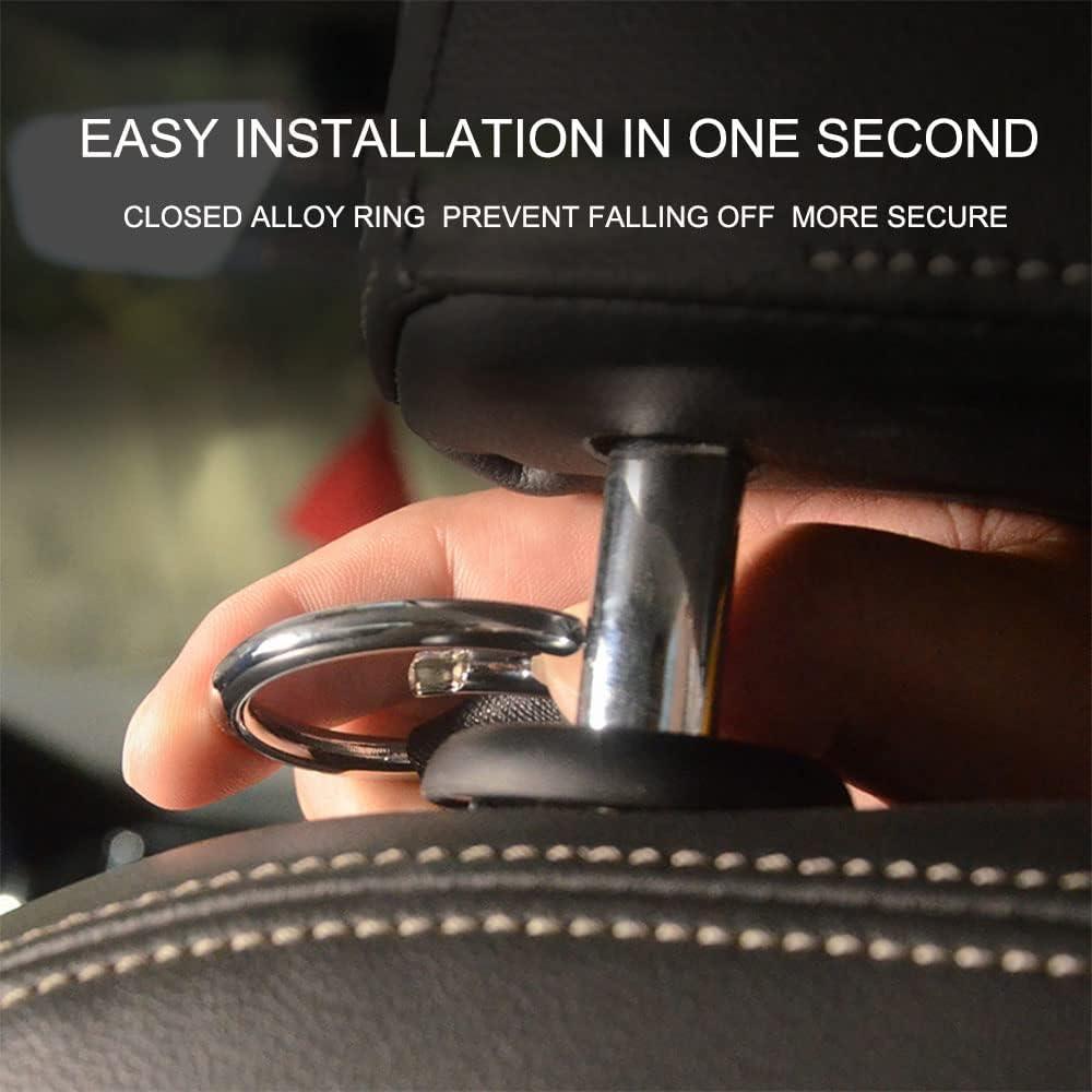 Gancho para bolso de coche YICHEYIYOU - Reposacabezas 3 en 1