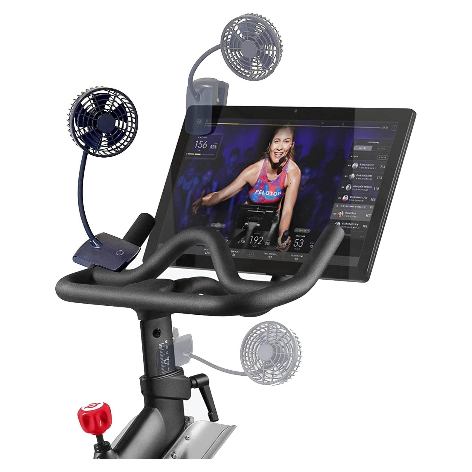 Ventilador Clip-On SELINA Recargable para Bicicleta Peloton