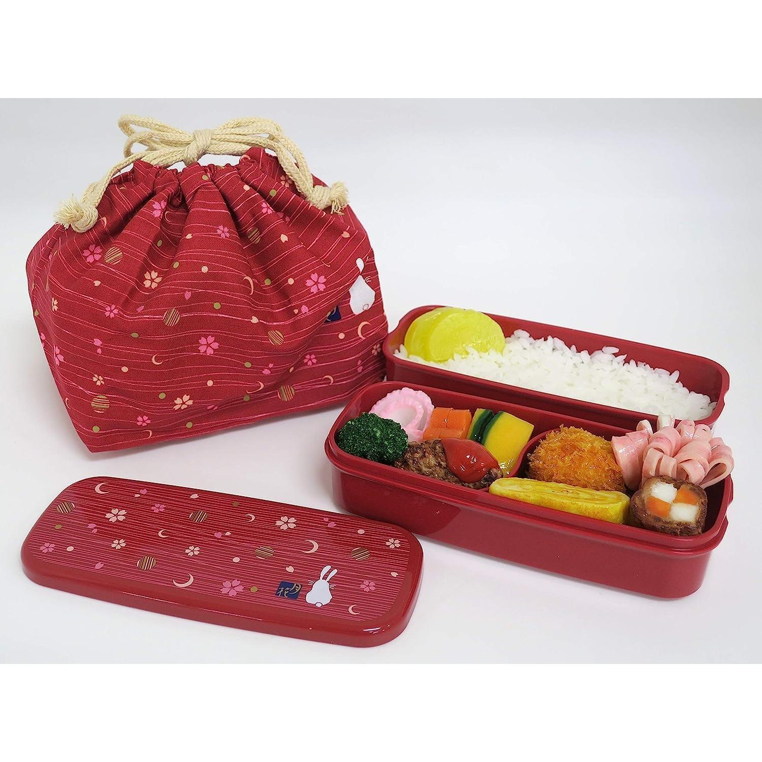 Caja Bento Tradicional Japonesa OSK PW-28C Roja 640ml