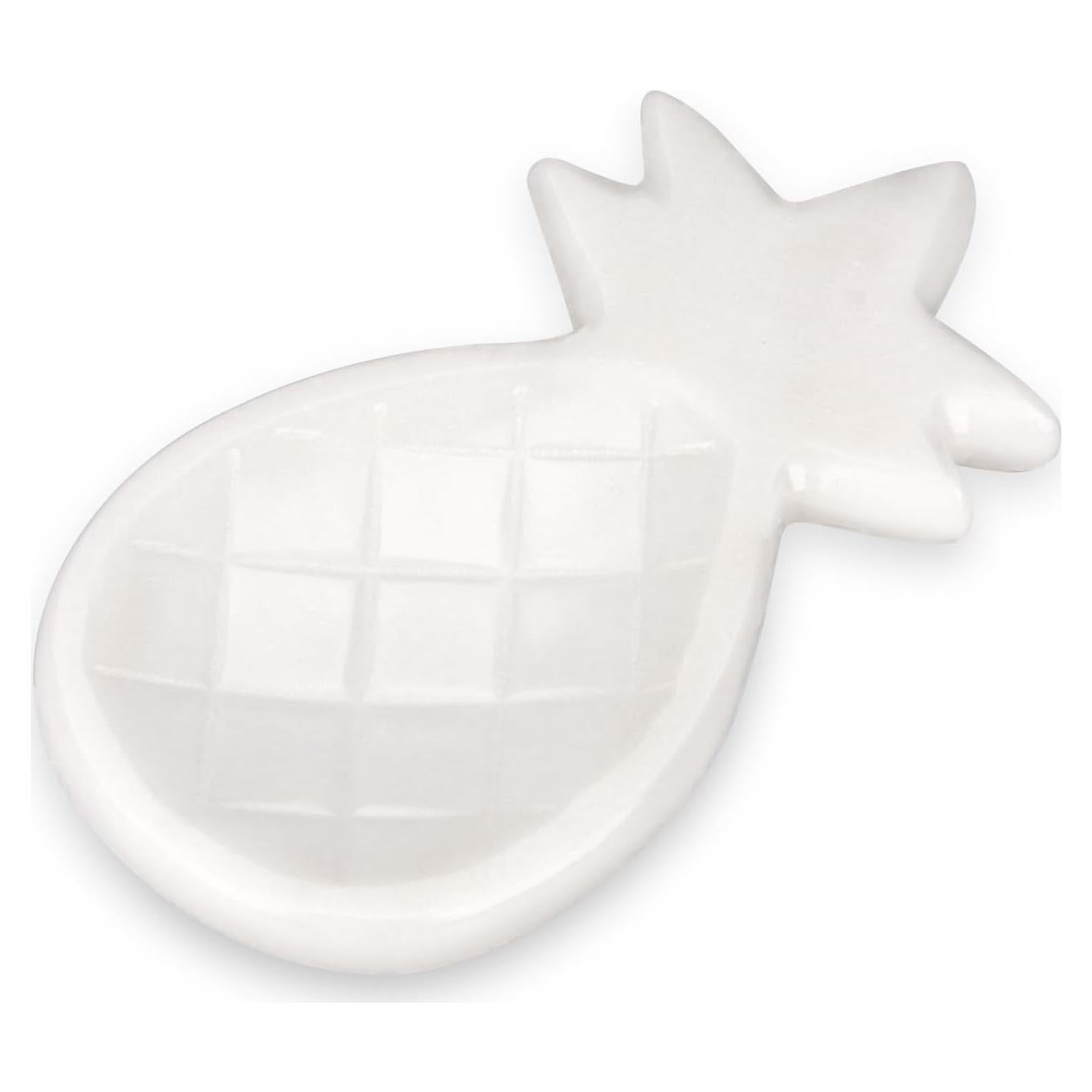 Reposapucheros de Mármol HESHIBI para Cocina Blanco 16.5x10.2 cm