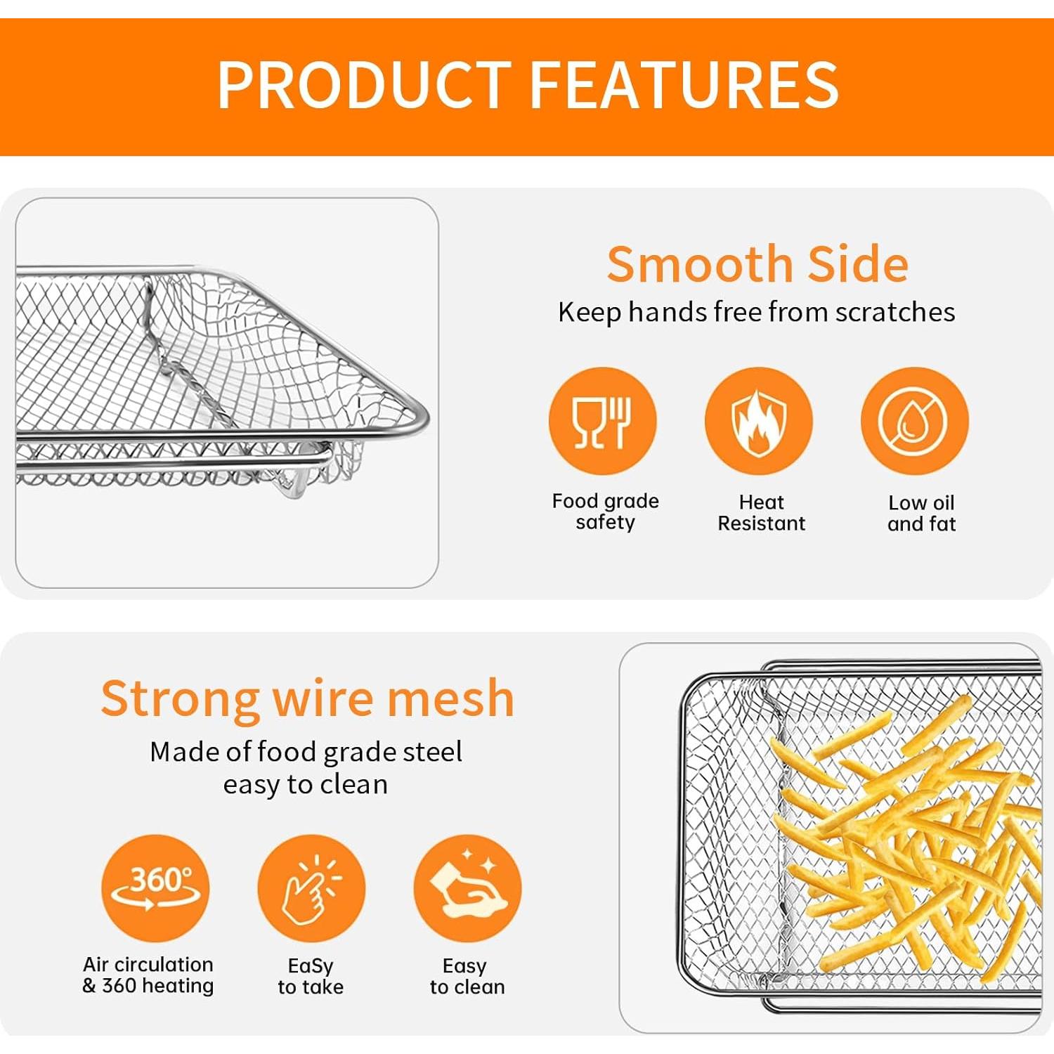 Bandeja de Reemplazo para Freidora de Aire Emeril Lagasse 25 QT
