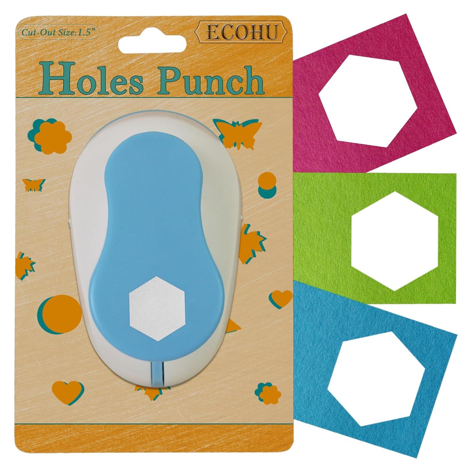 Perforadora Hexagonal ECOHU 3.3 cm para Manualidades