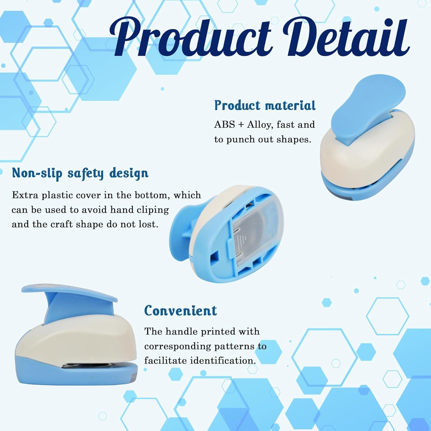 Perforadora Hexagonal ECOHU 3.3 cm para Manualidades