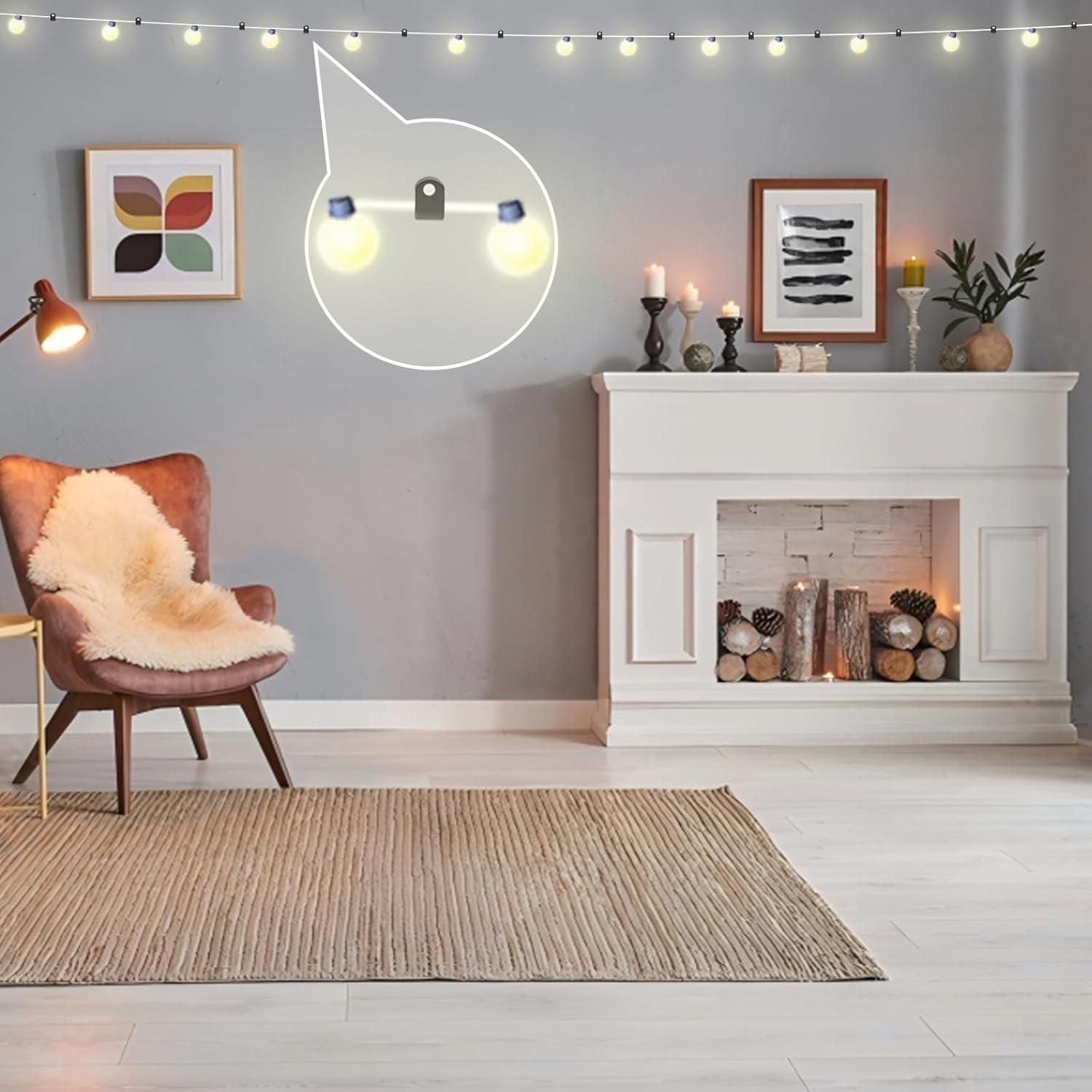 Clip de Cable Negro PolarPulse Paquete de 200 Alta Resistencia