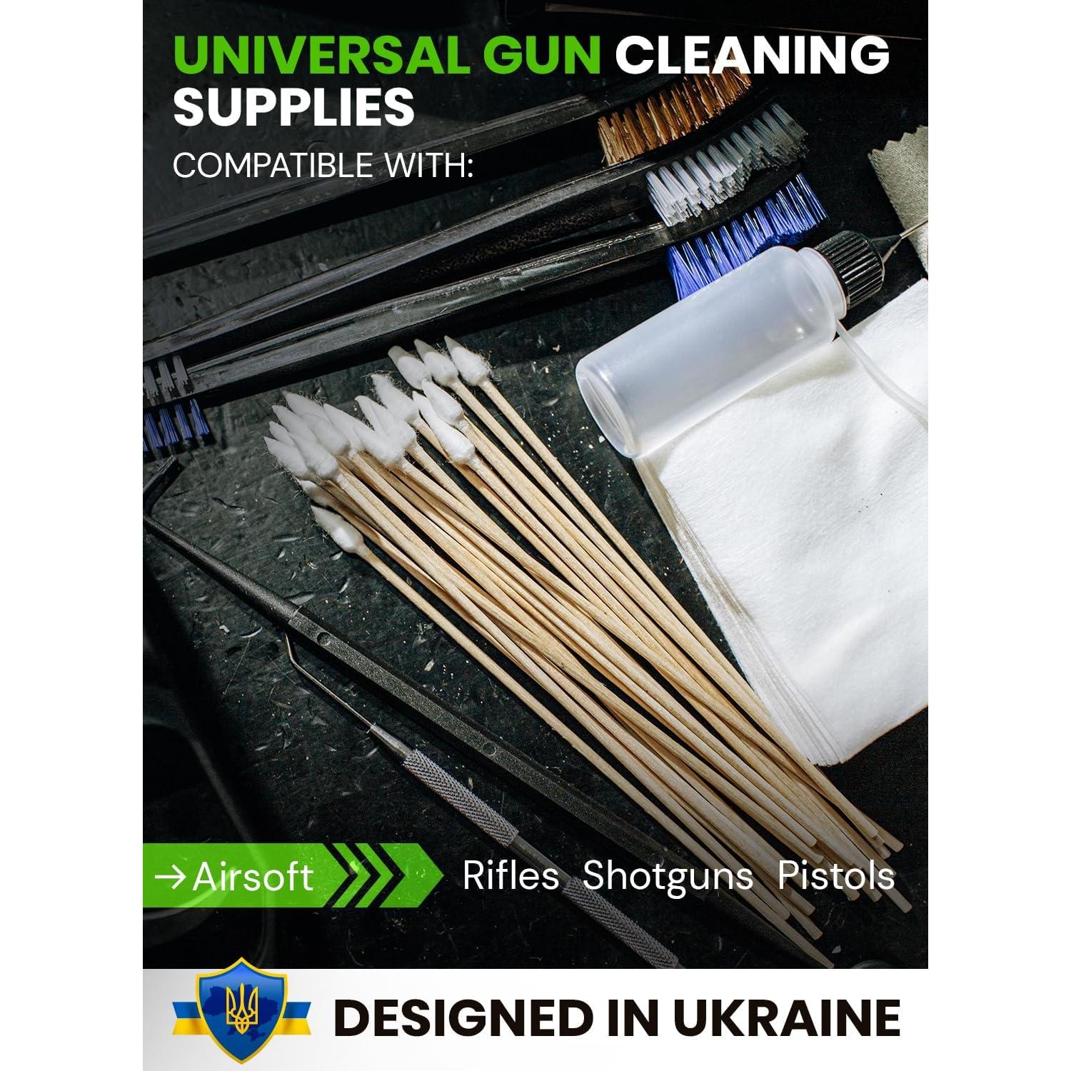 Kit de Limpieza de Armas REPSUPPLEMENTS SCS2.0 900 Pcs