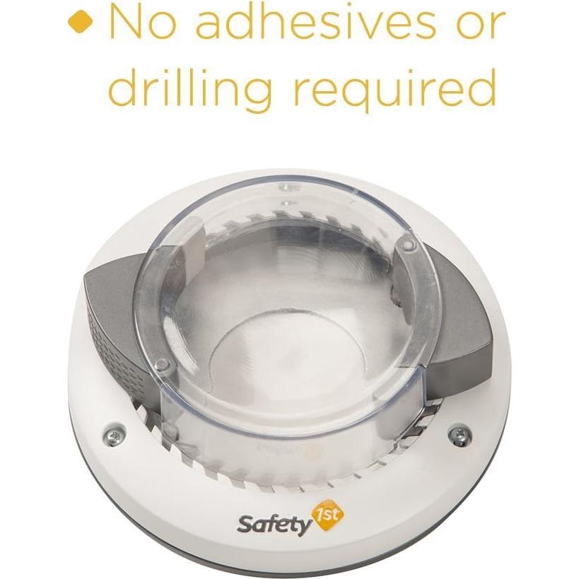 Cerradura de Pestillo Safety 1st para Seguridad Infantil Blanca