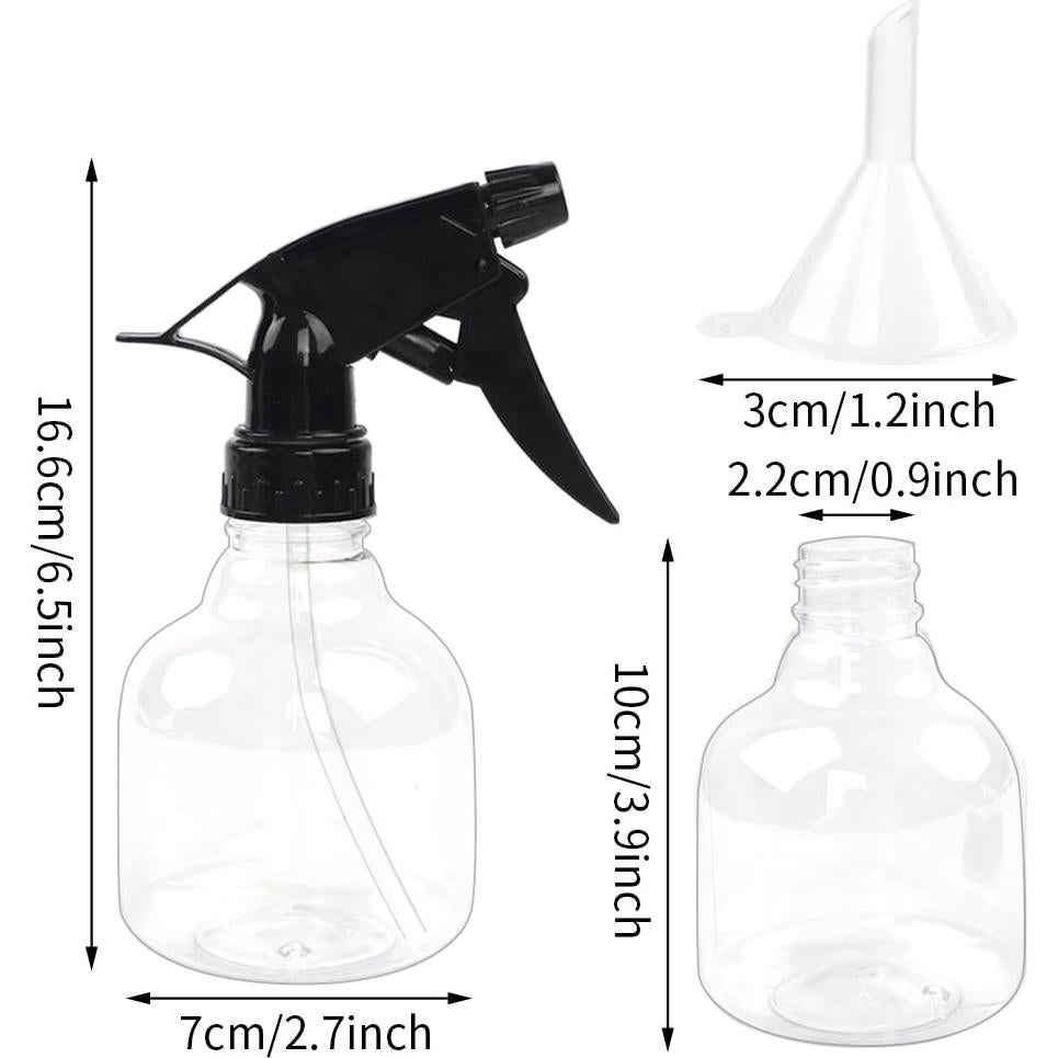 Botellas de Spray Plásticas 7pcs SUPERLELE 236ml Ajustables