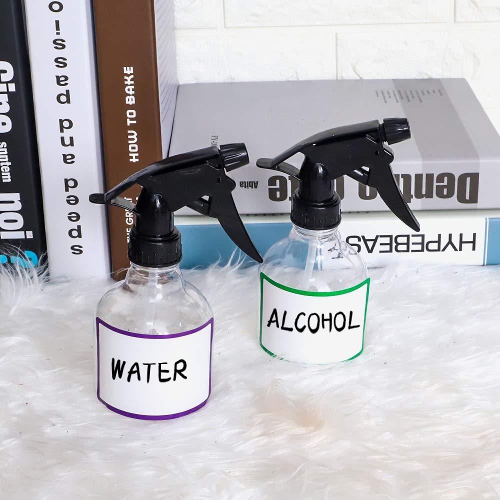 Botellas de Spray Plásticas 7pcs SUPERLELE 236ml Ajustables