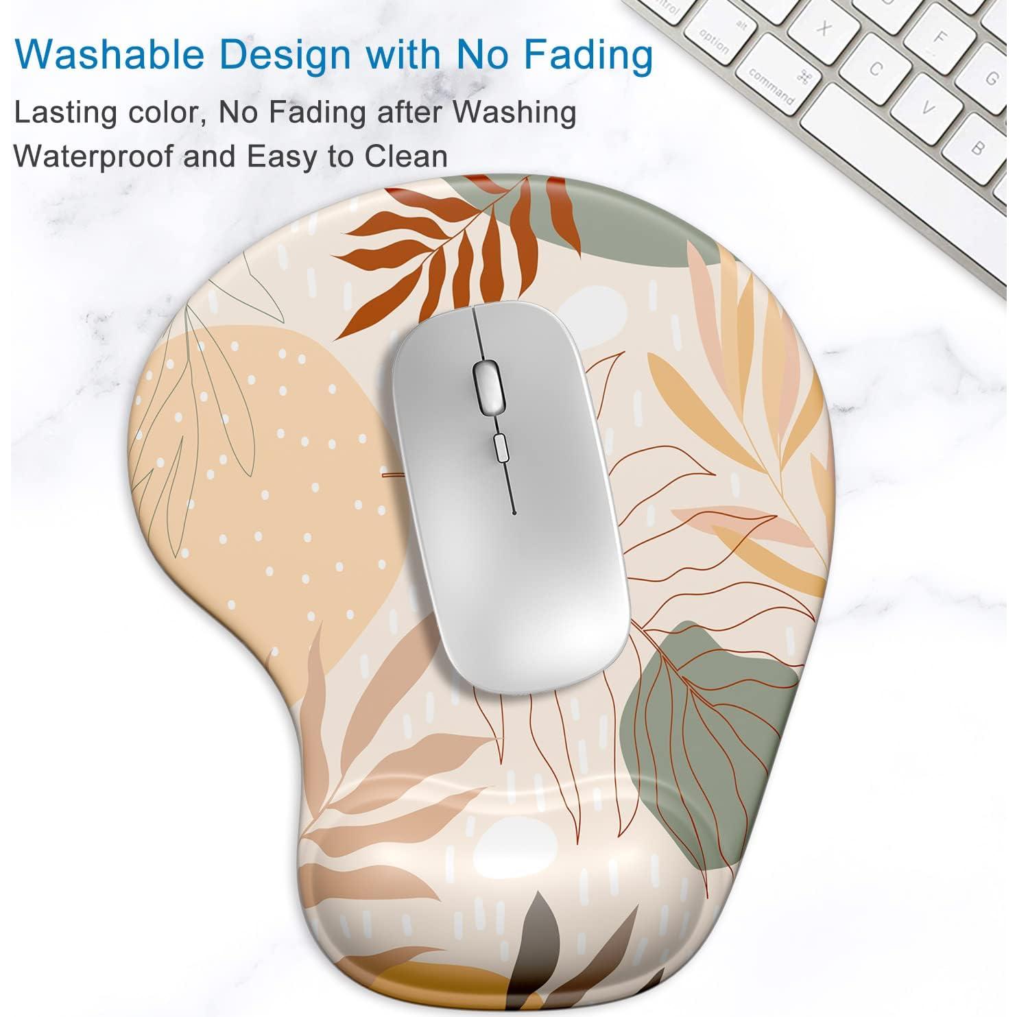 Almohadilla de Ratón Ergonómica ITNRSIIET 24.5x21 cm Arte Abstracto