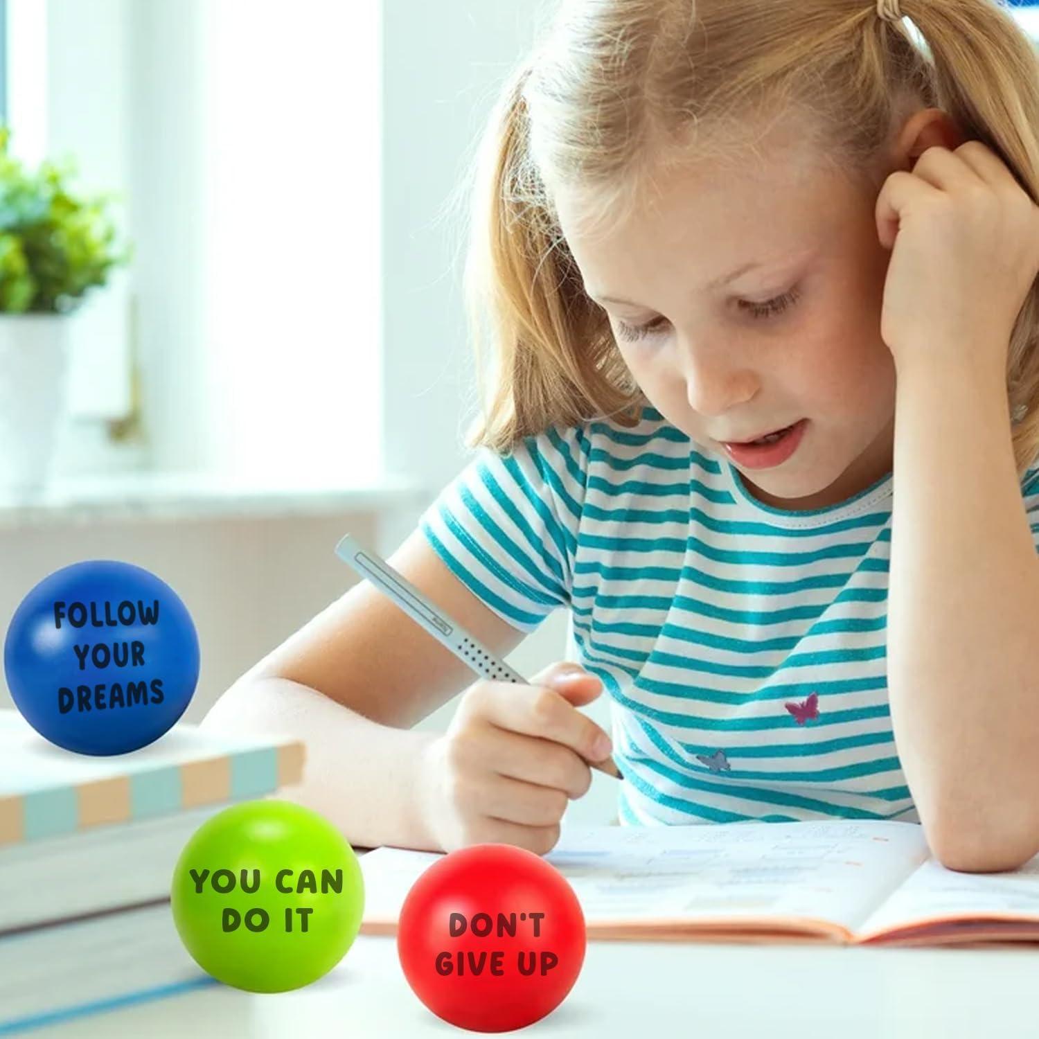 Pelotas Antiestrés DLY Lifestyle - 6 Unidades 6.3 cm