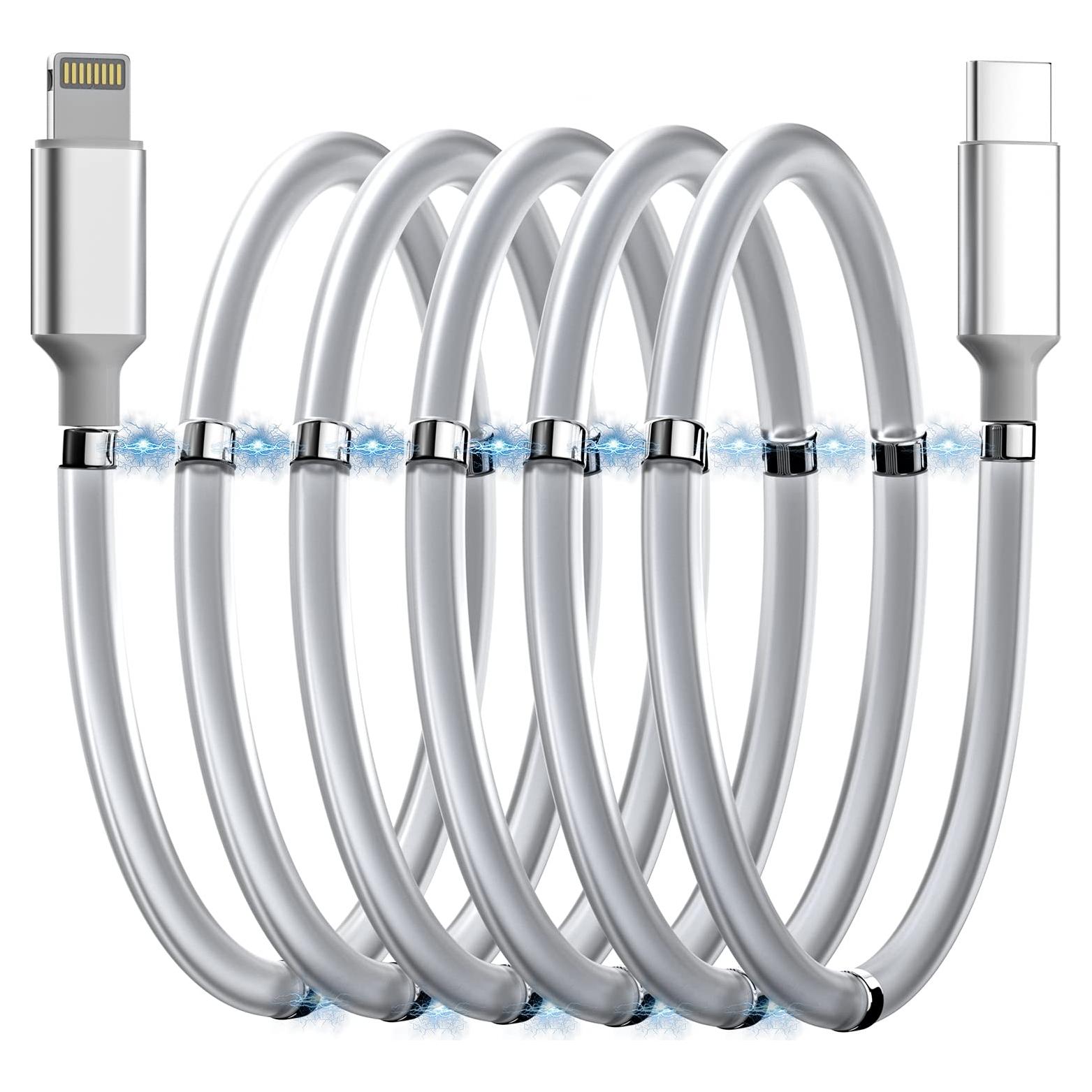 Cable Magnético Tipo C a Lightning AICase 0.91m Carga Rápida