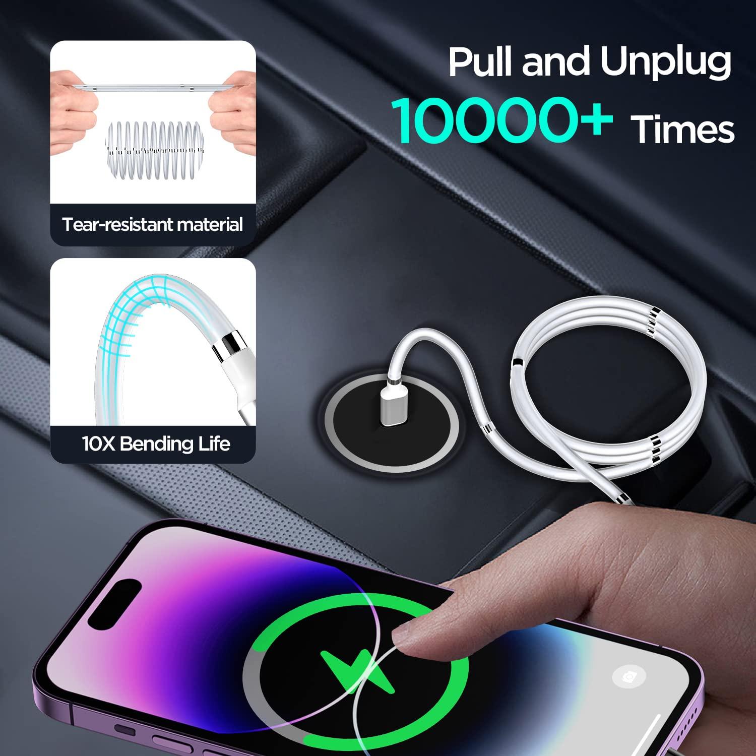 Cable Magnético Tipo C a Lightning AICase 0.91m Carga Rápida