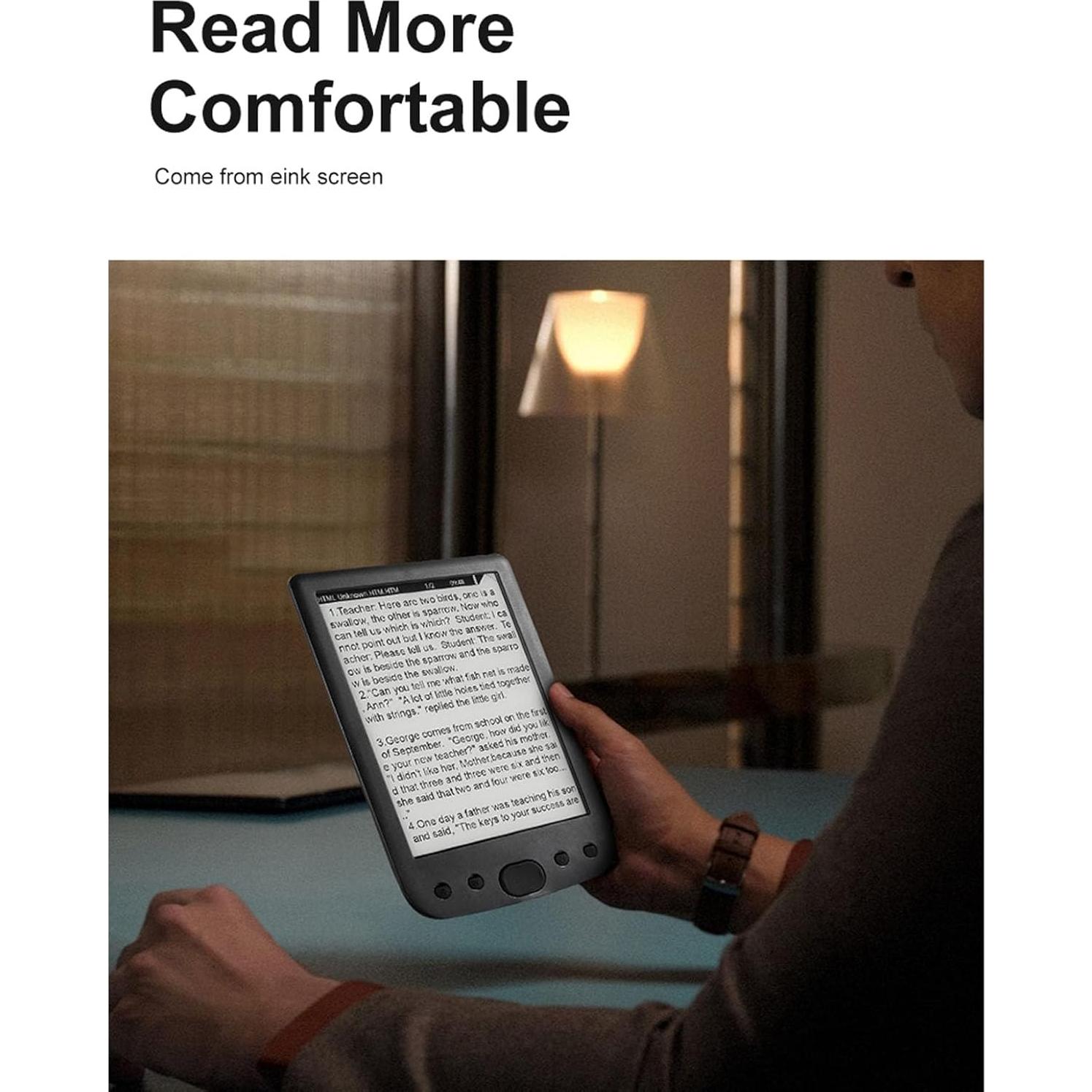 Lector ePaper BK6025 6" con Funda Protectora y 32GB
