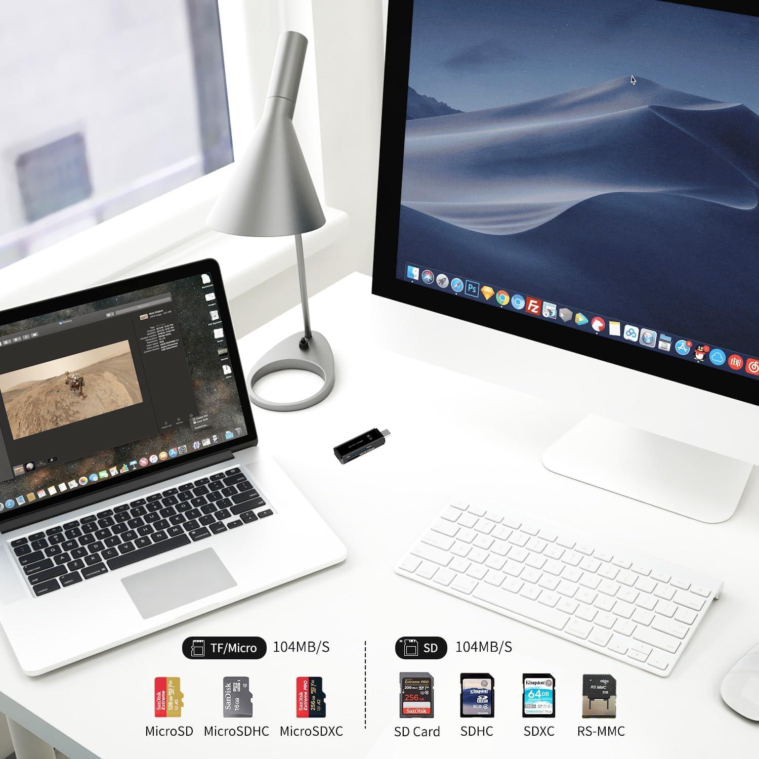 Lector de Tarjetas Micro SD USB C Jahovans X - 32g - 5Gbps