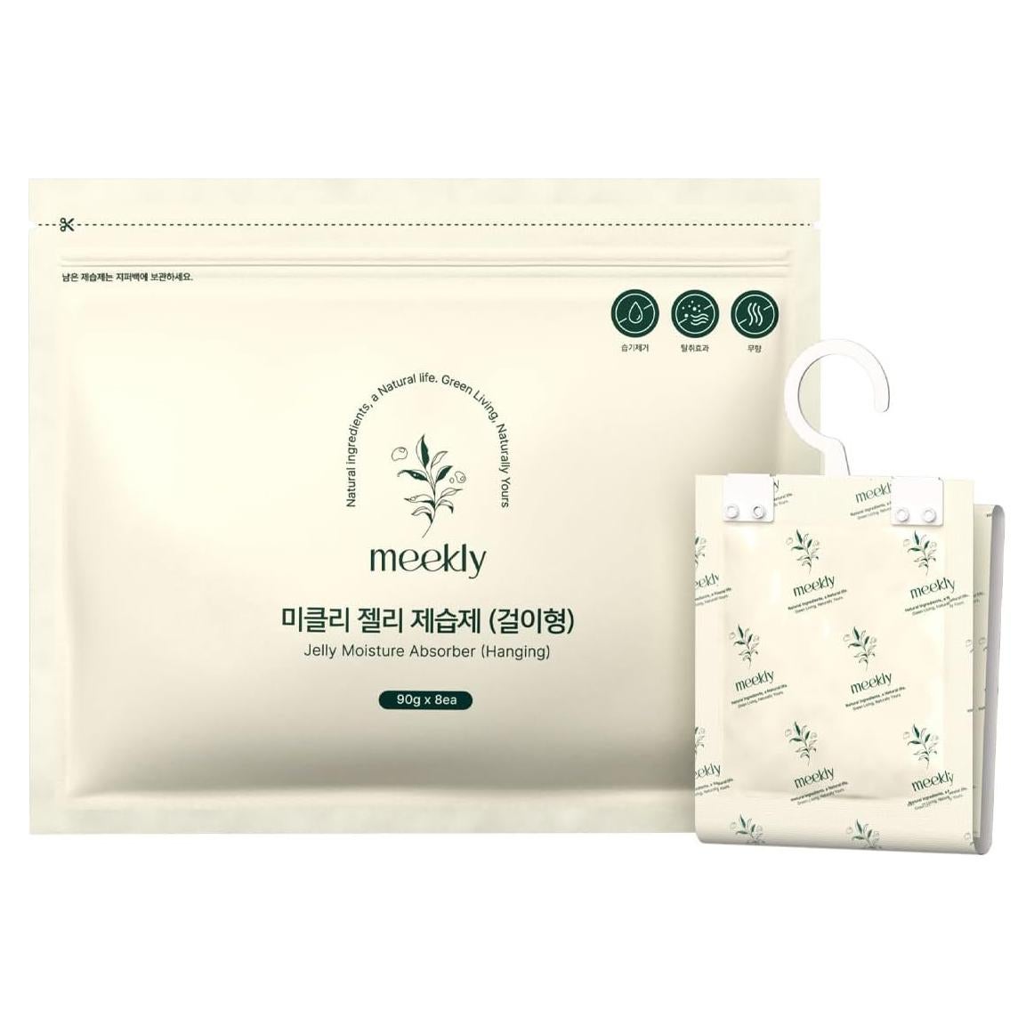 Deshumidificador Colgante Mooas Gel Absorbente de Humedad x8