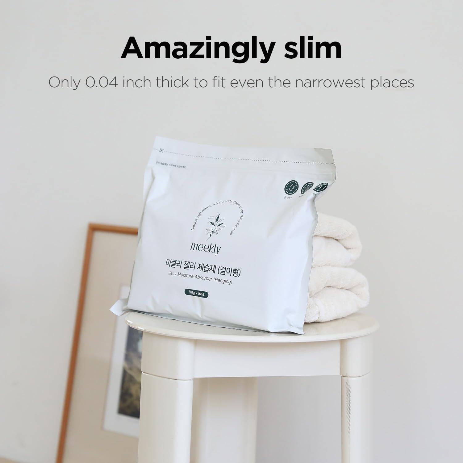 Deshumidificador Colgante Mooas Gel Absorbente de Humedad x8