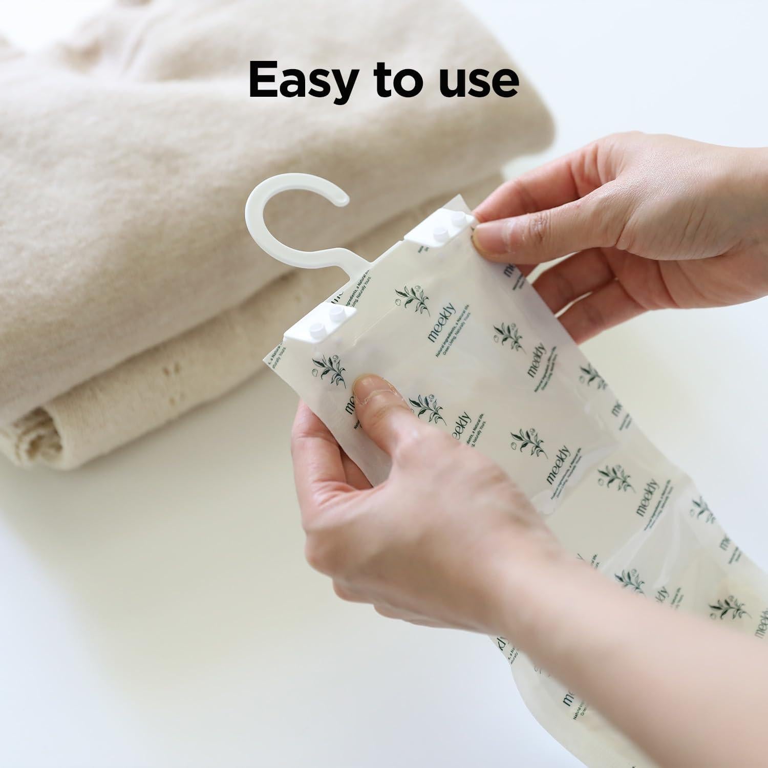 Deshumidificador Colgante Mooas Gel Absorbente de Humedad x8