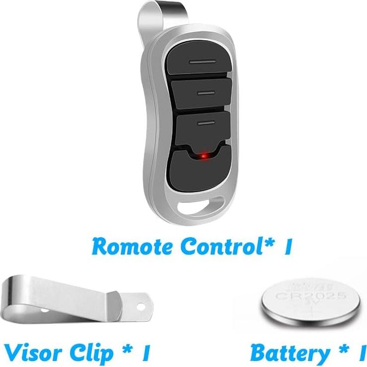 Control Remoto Universal LongCtrl para Puerta de Garaje Genie 315/390MHz
