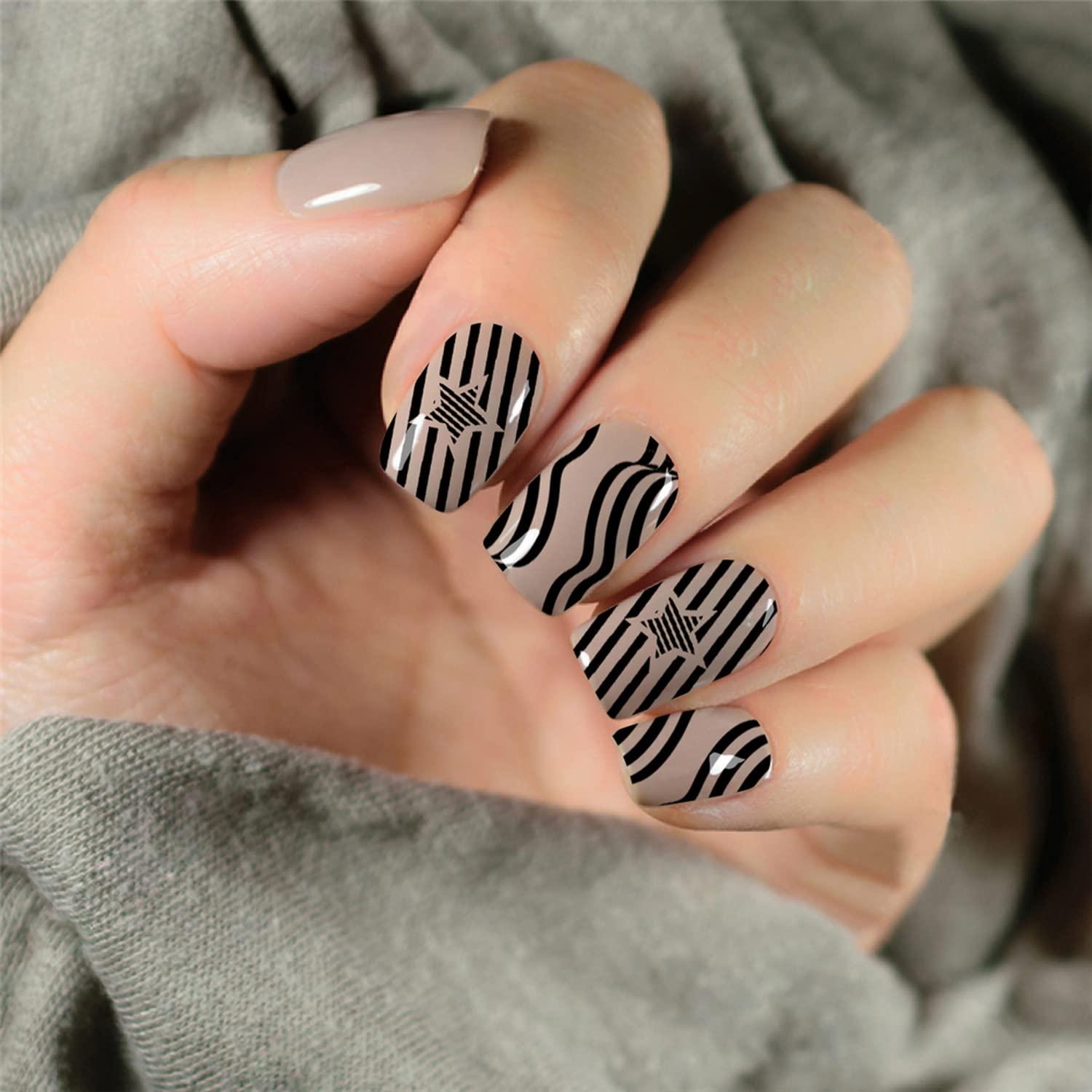 Plantilla de estampado de uñas 4 de julio OCOUYVD - Acero inoxidable