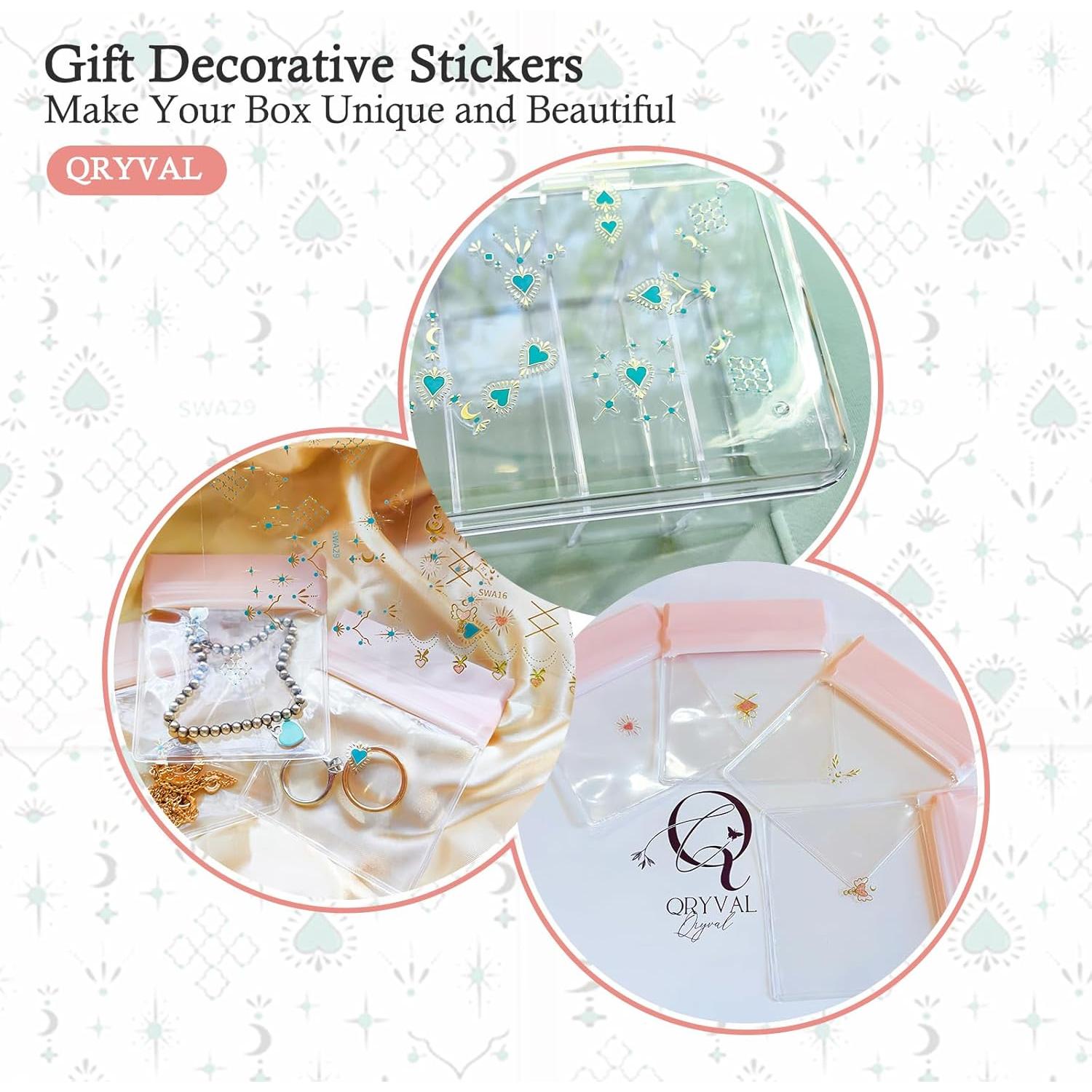 Organizador de Joyería Qryval con 24 Bolsas Antioxidantes Marrón