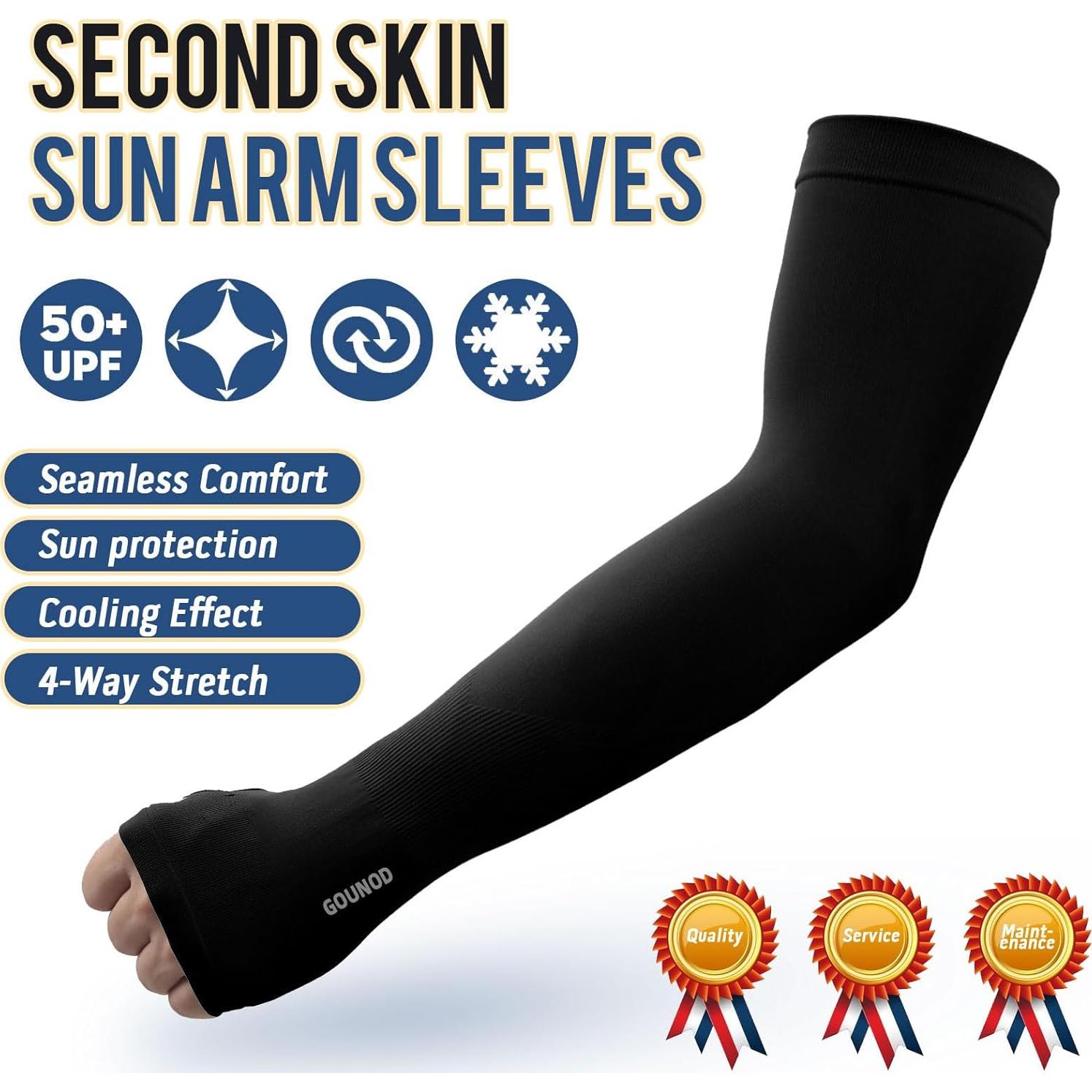 Mangas de Protección Solar GOUNOD UPF 50+ para Deportes