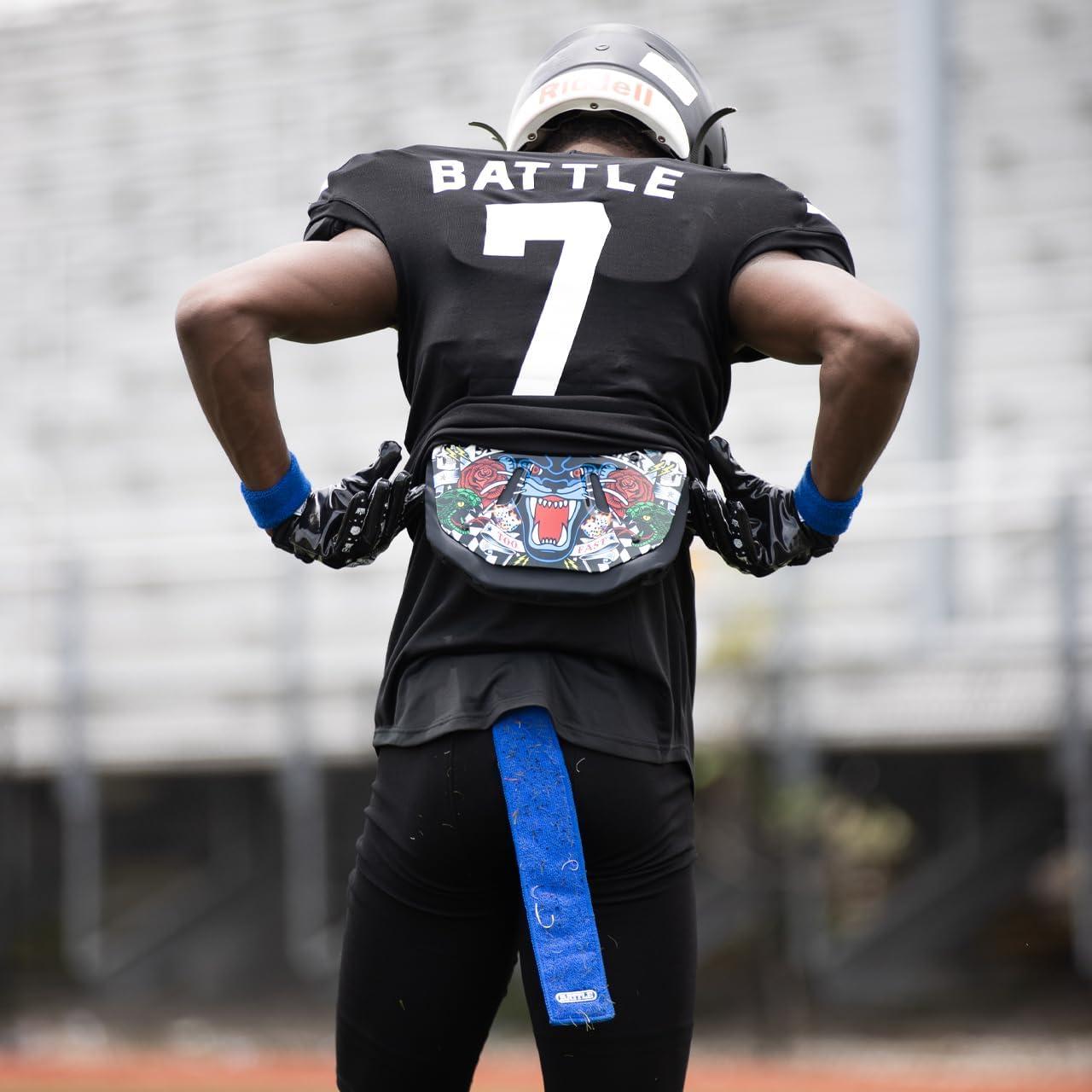 Toalla Deportiva Streamer Battle Negra - Microfibra, Secado Rápido