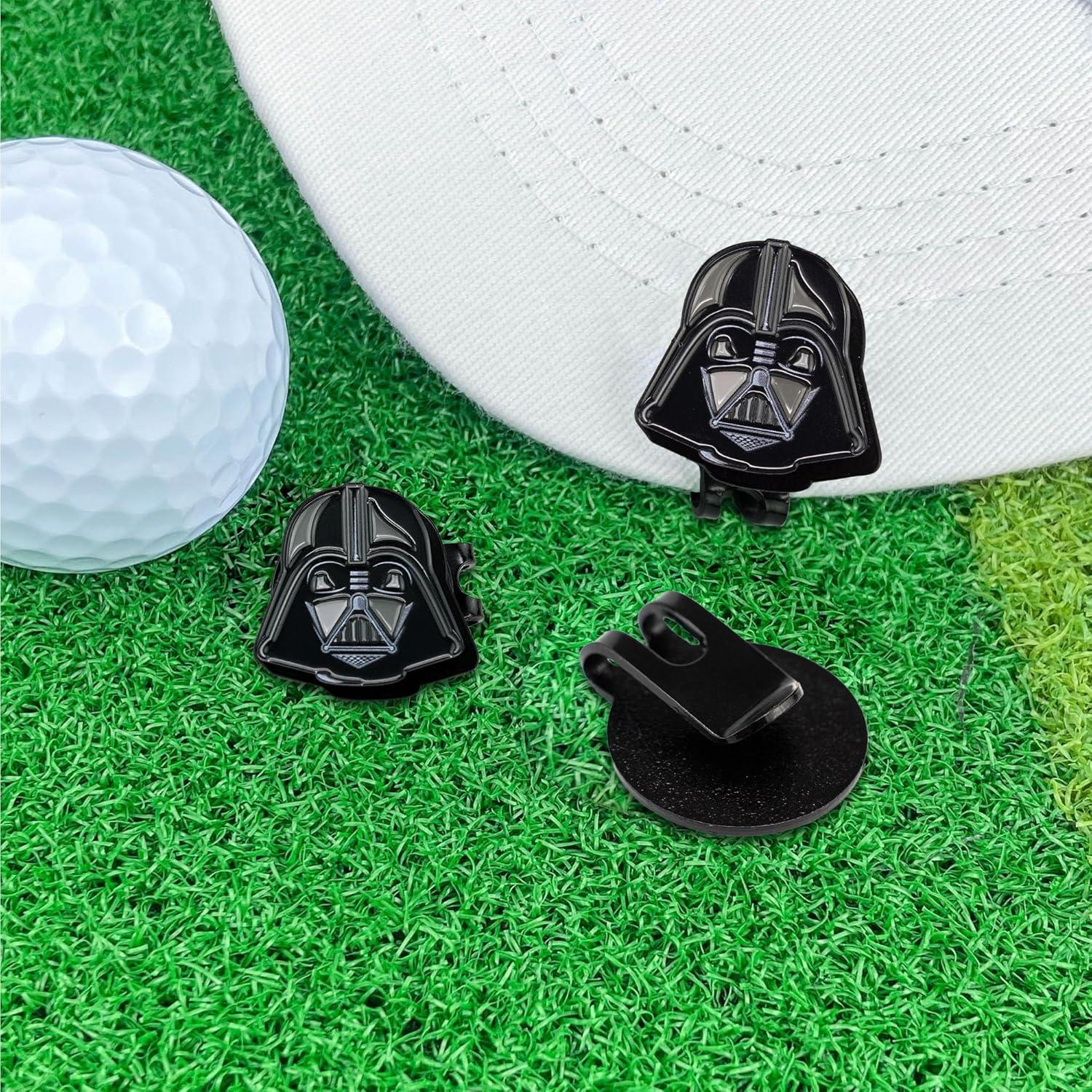 Marcador de Pelota de Golf Magnético WONXISEN - Caballero Oscuro