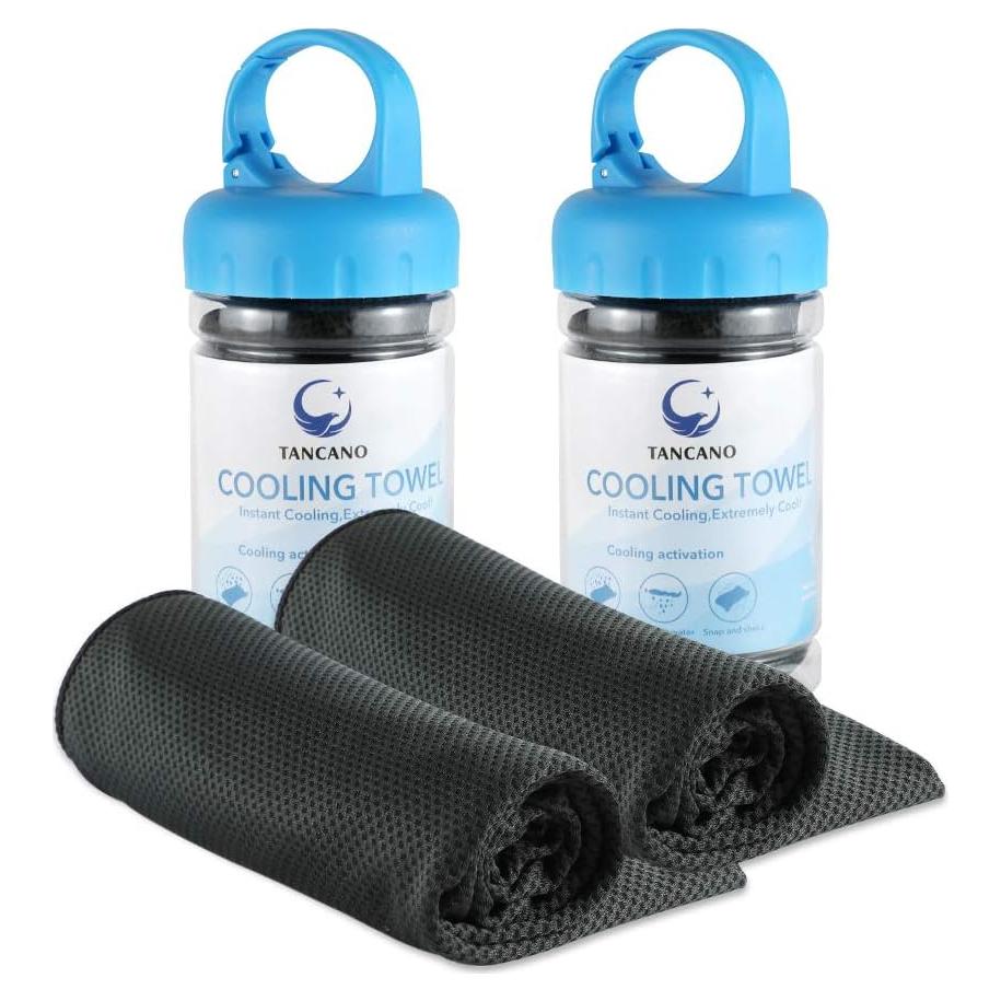 Toalla de Enfriamiento Tancano Microfibra 101.6x30.5cm 2 Pzas