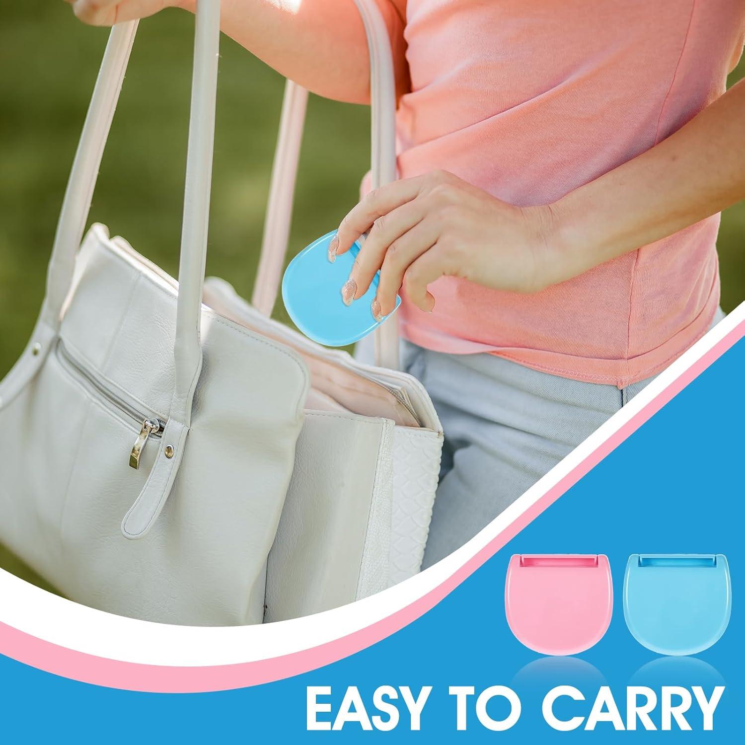 Kit de Costura de Viaje Ubamdom 10 Piezas Rosa y Azul