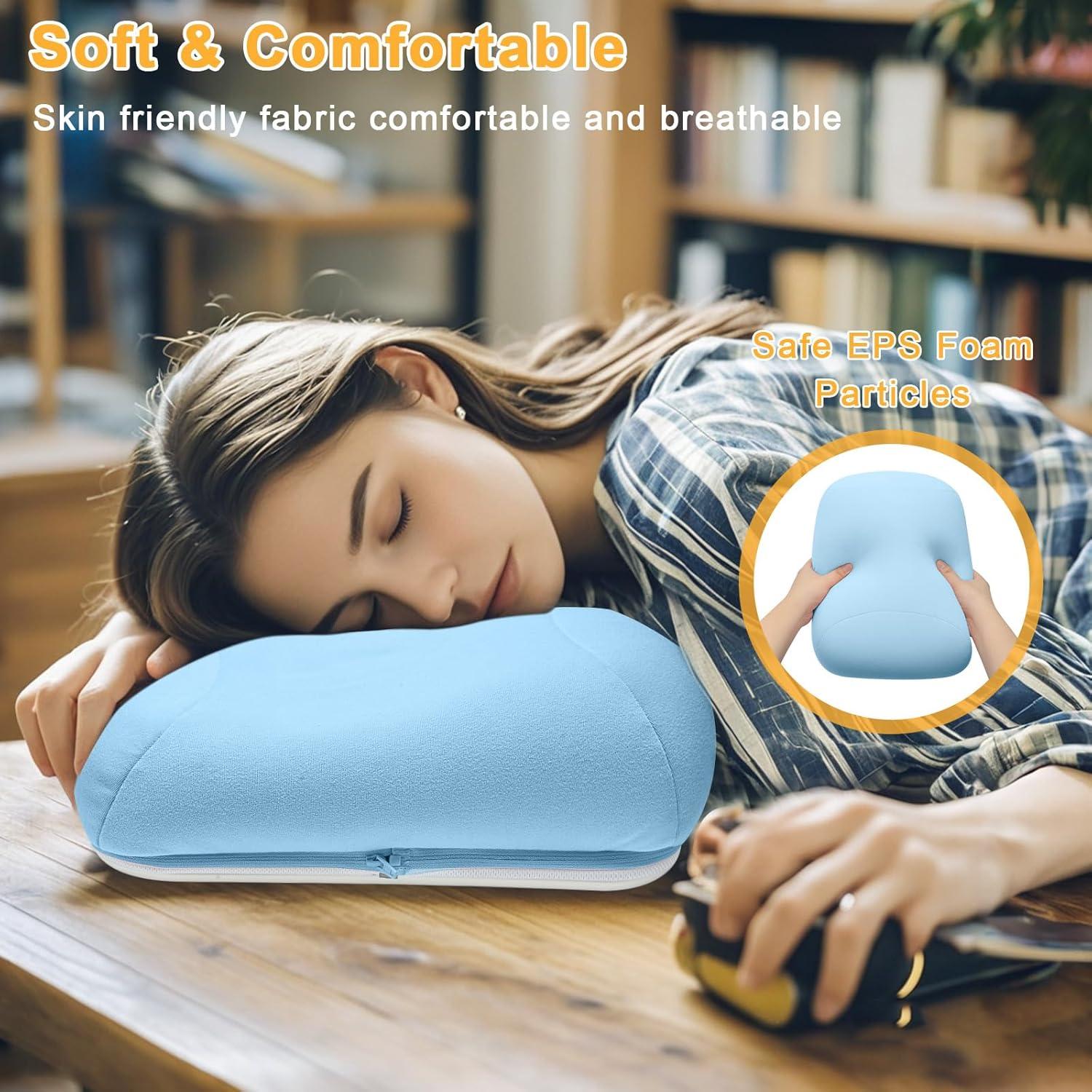 Soporte de Almohada para Tableta Wishfly Azul Ajustable 4.7-13"